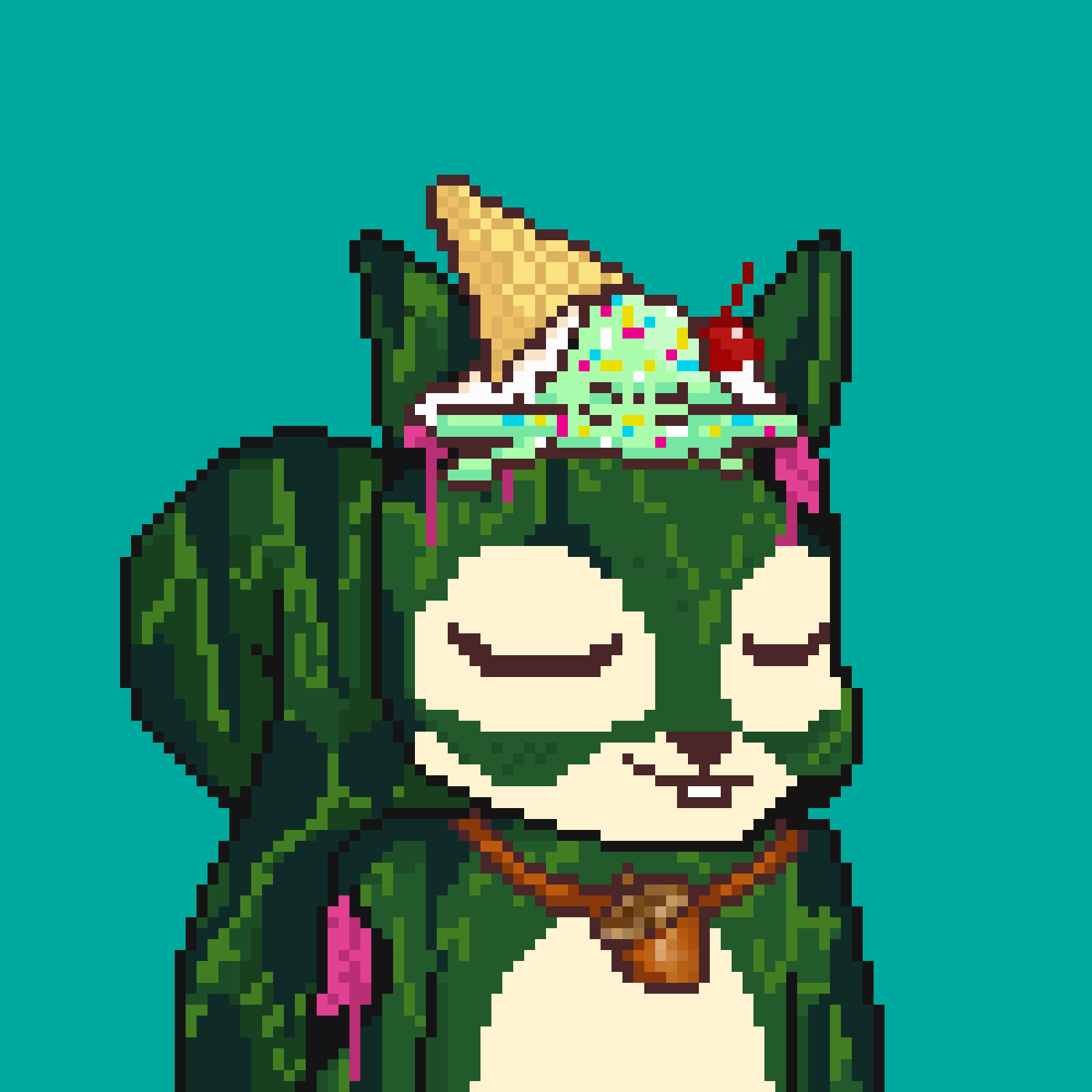 Pixel Squirrels #1630 NFT on Algorand