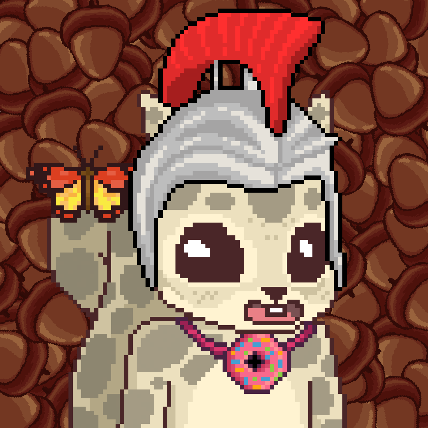 Pixel Squirrels #1636 NFT on Algorand