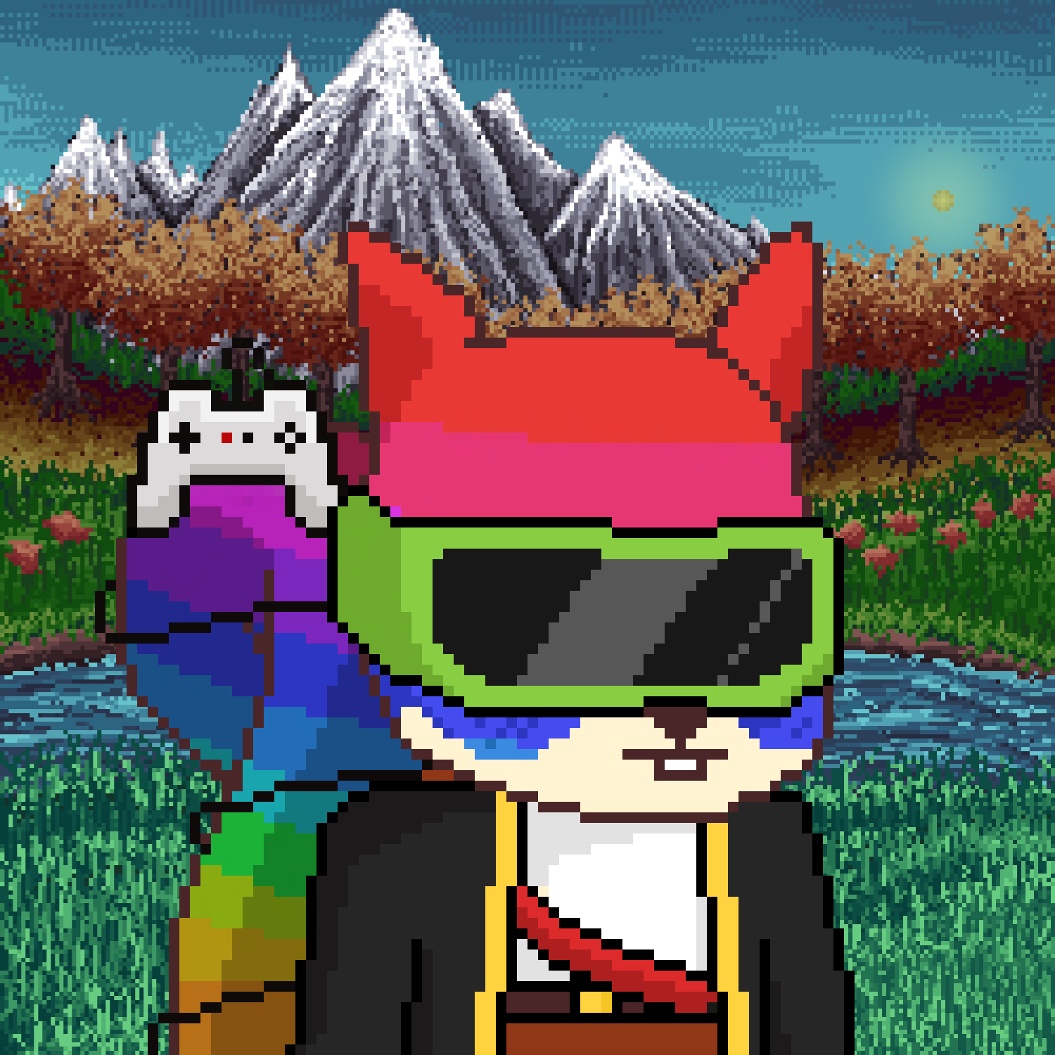 Pixel Squirrels #1637 NFT on Algorand