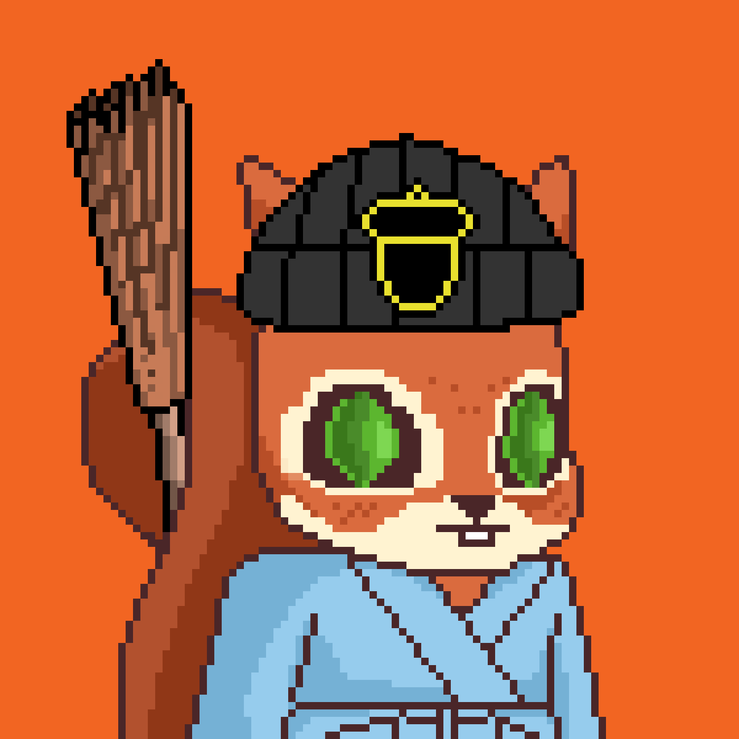 Pixel Squirrels #1639 NFT on Algorand