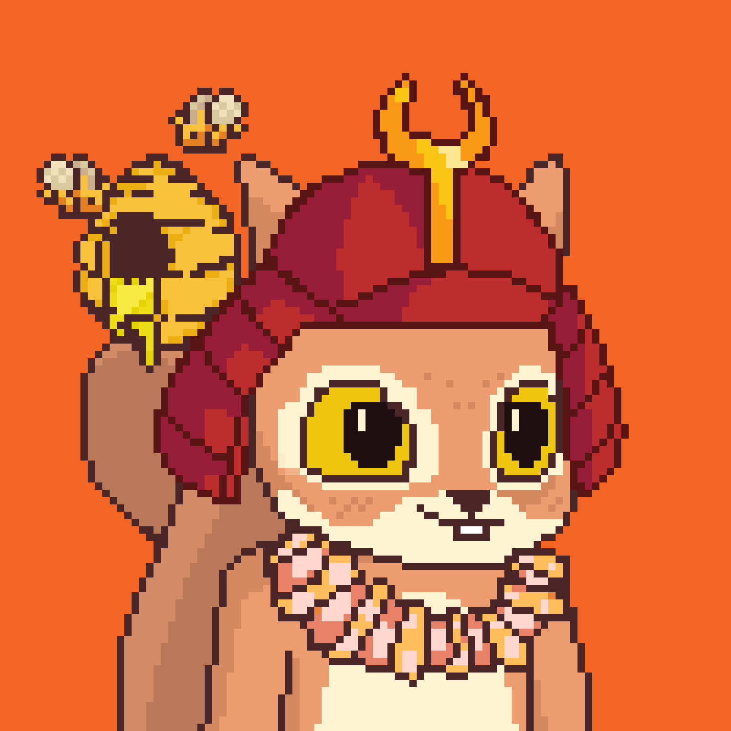 Pixel Squirrels #1657 NFT on Algorand