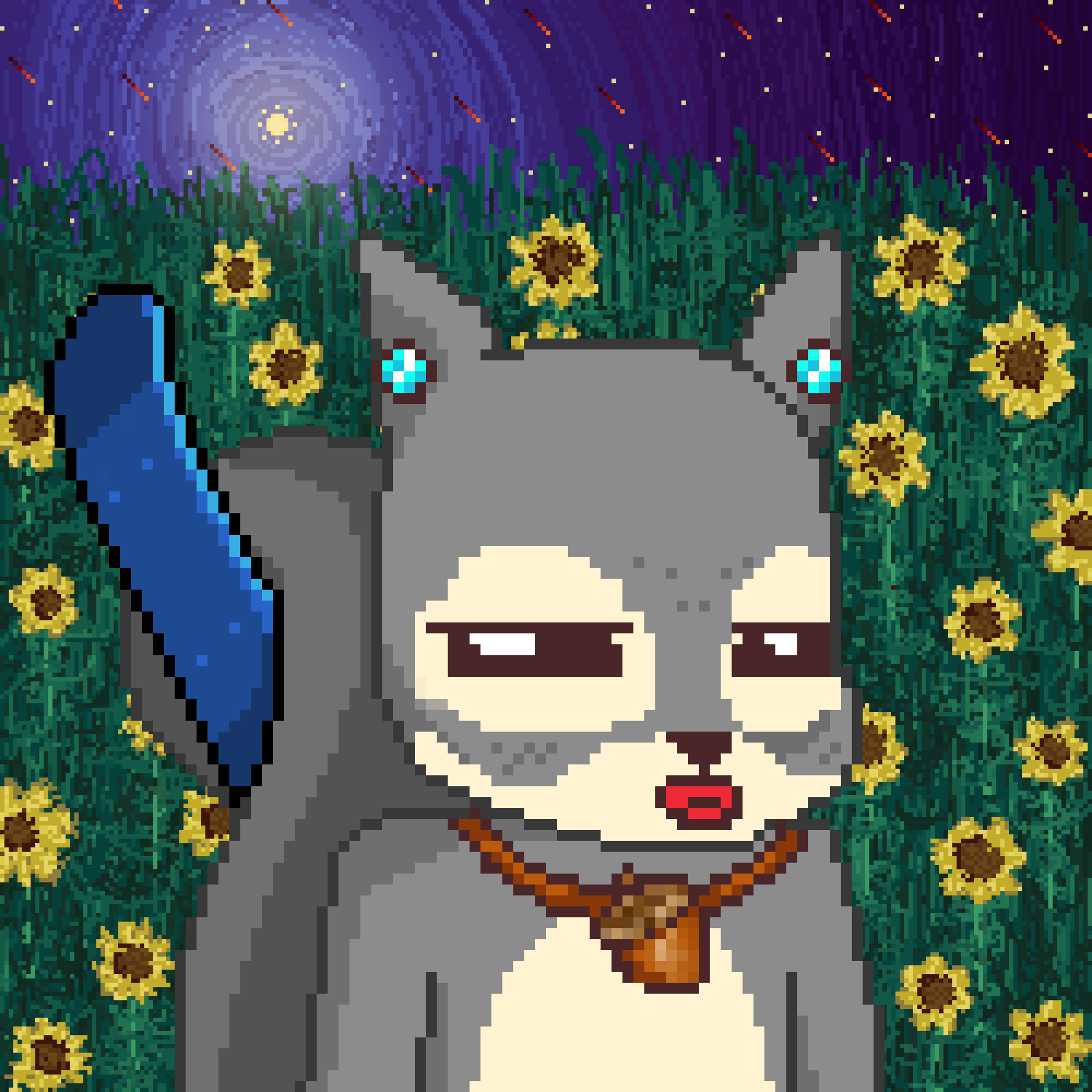 Pixel Squirrels #1666 NFT on Algorand