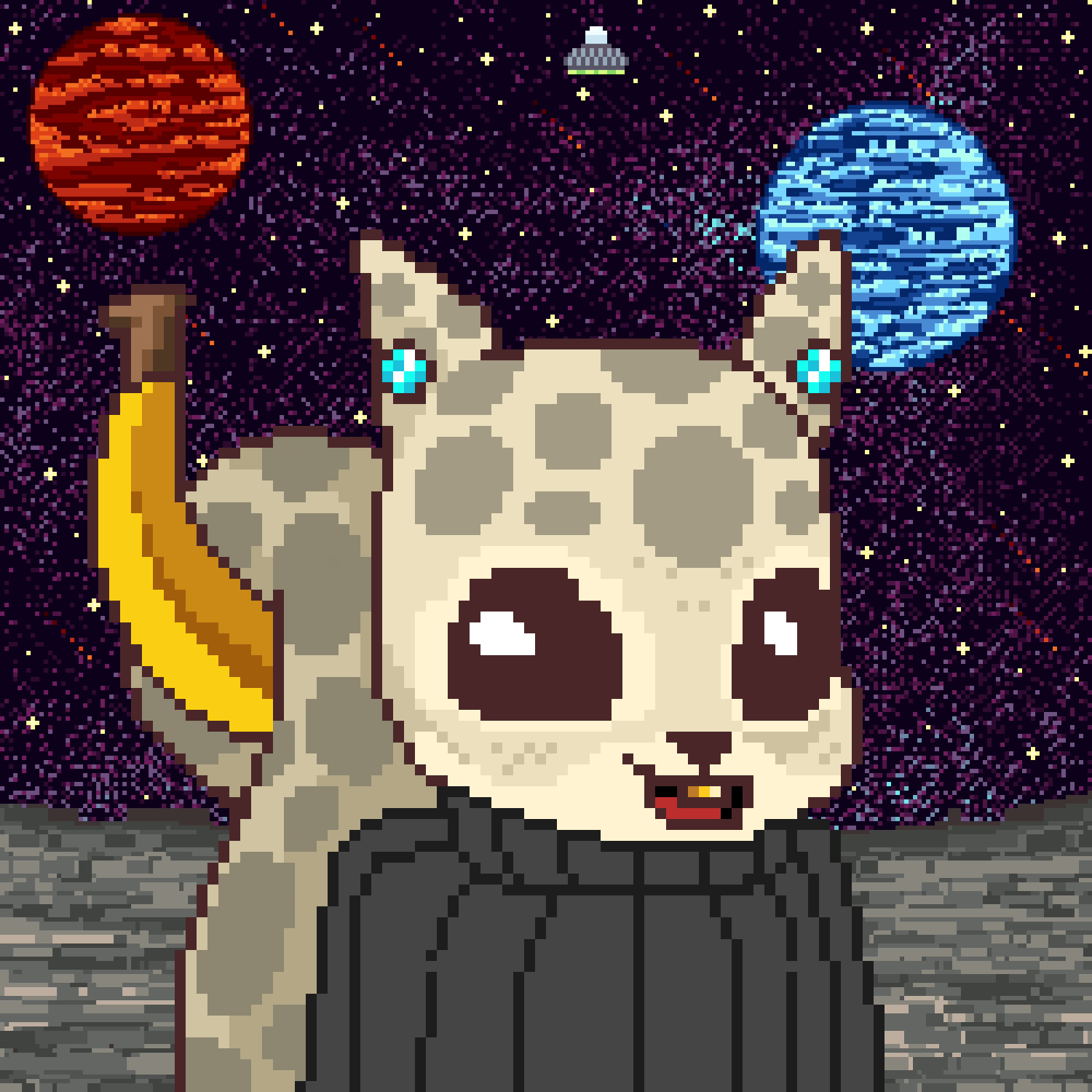 Pixel Squirrels #1681 NFT on Algorand