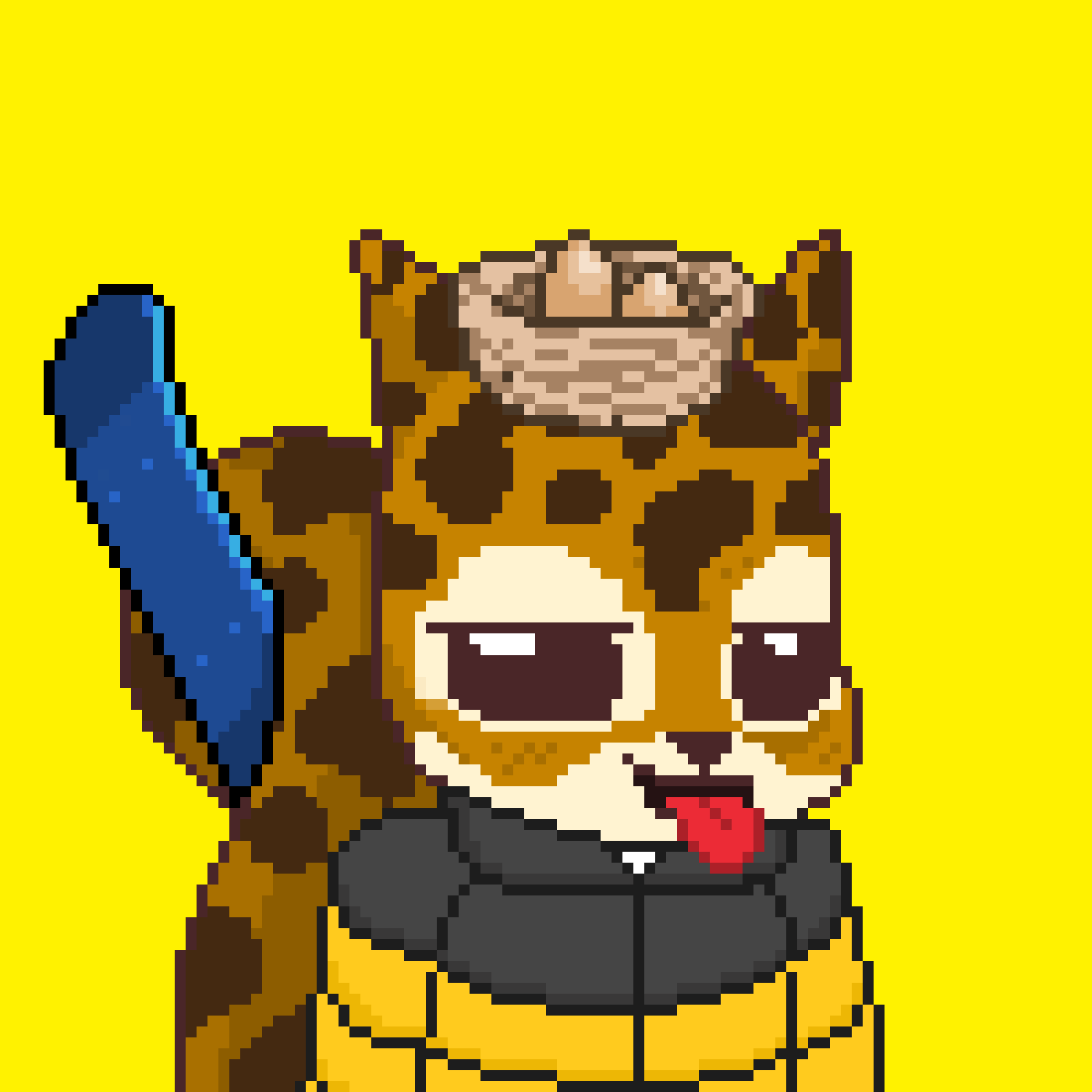 Pixel Squirrels #171 NFT on Algorand