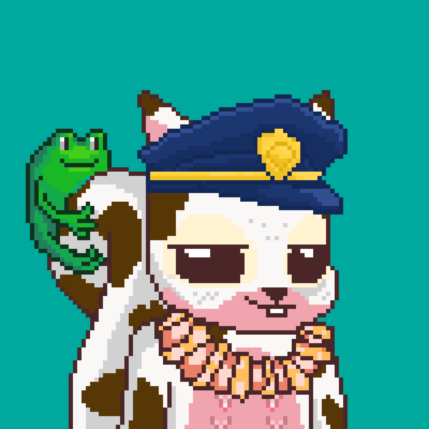 Pixel Squirrels #1714 NFT on Algorand