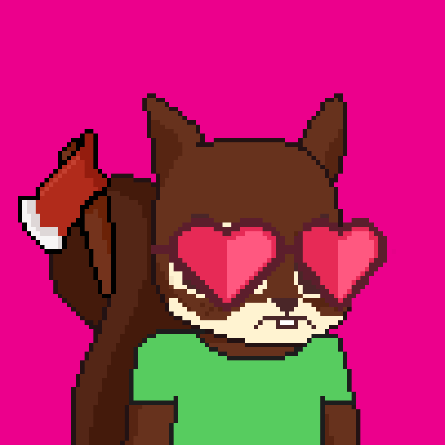 Pixel Squirrels #1716 NFT on Algorand