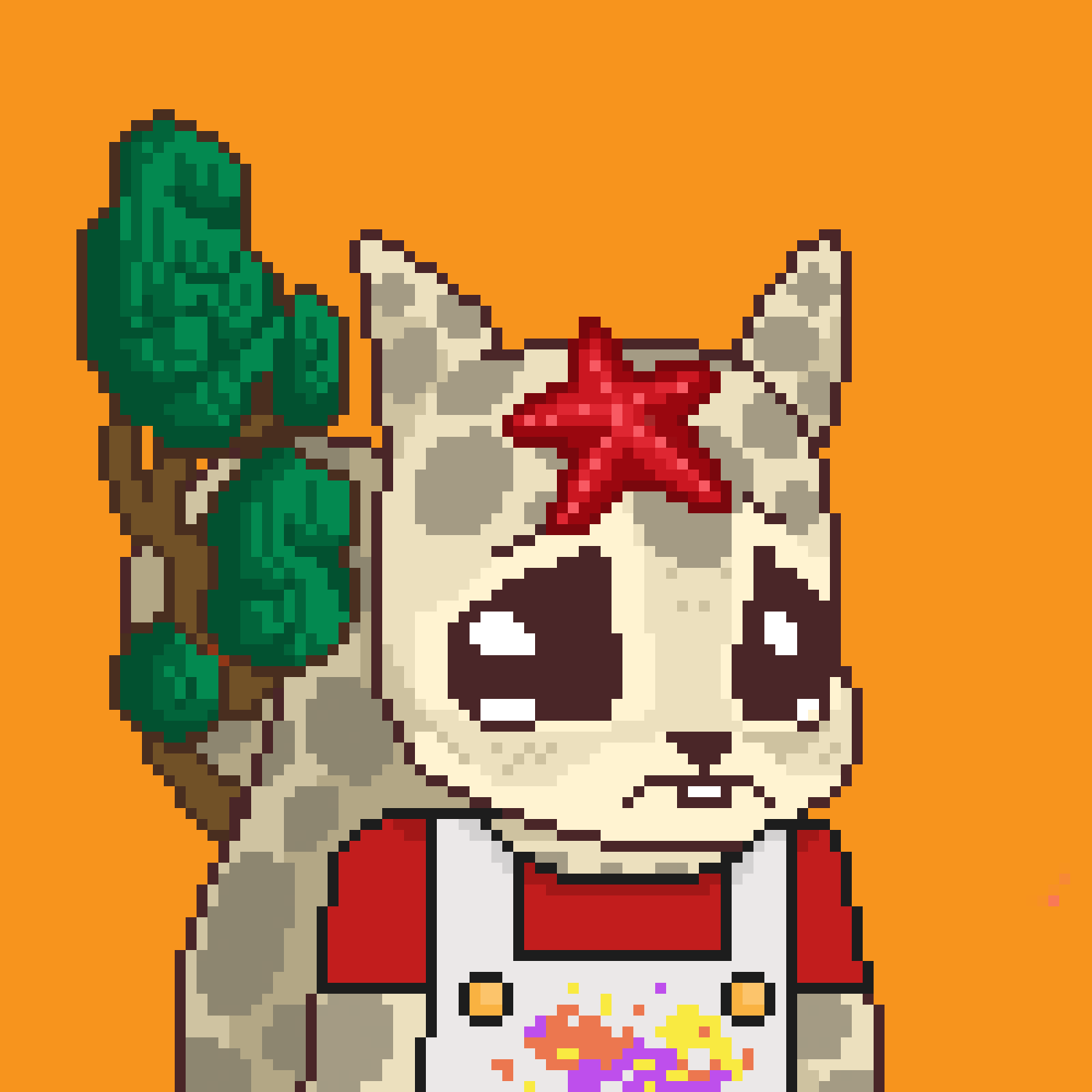 Pixel Squirrels #1729 NFT on Algorand