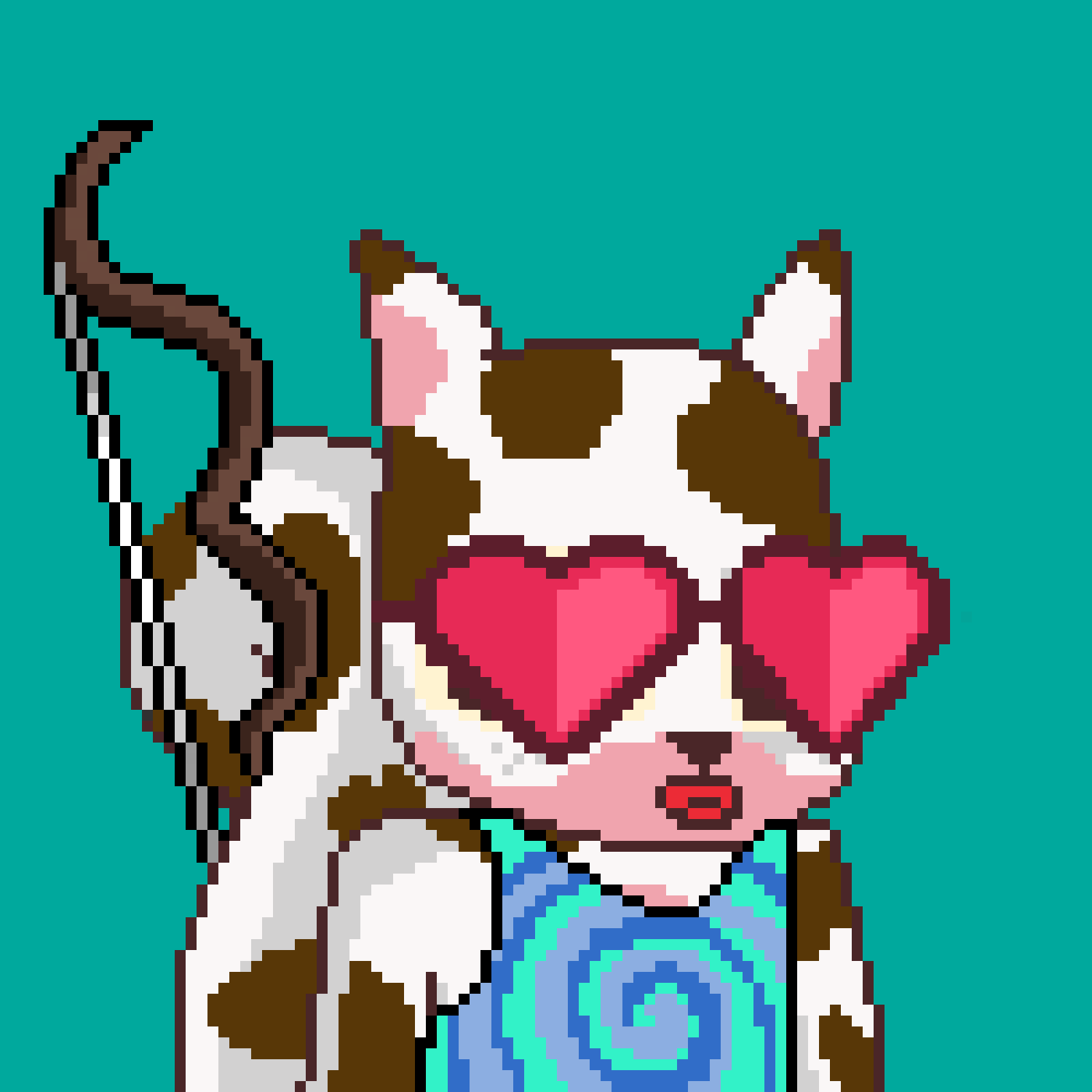 Pixel Squirrels #1732 NFT on Algorand