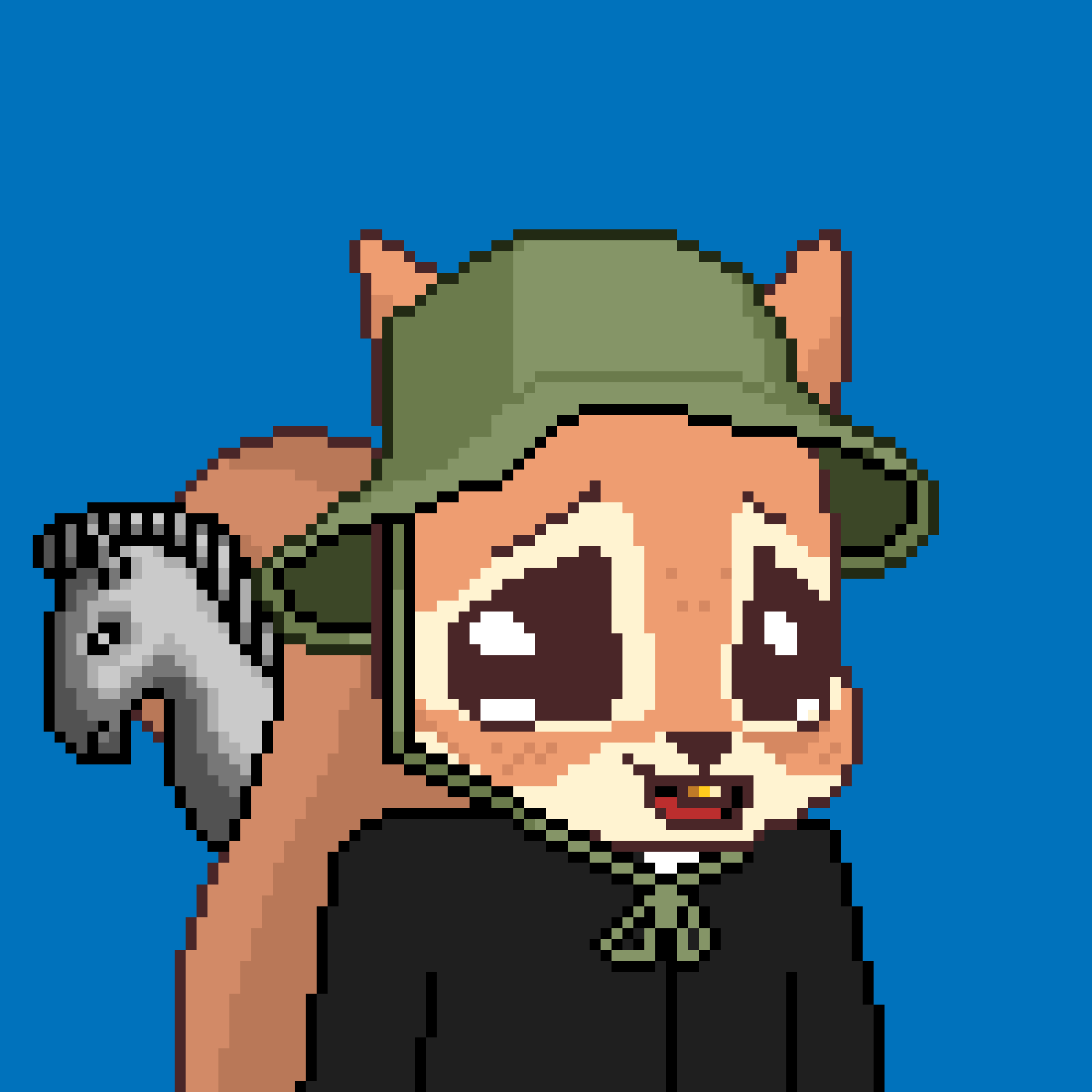 Pixel Squirrels #1738 NFT on Algorand