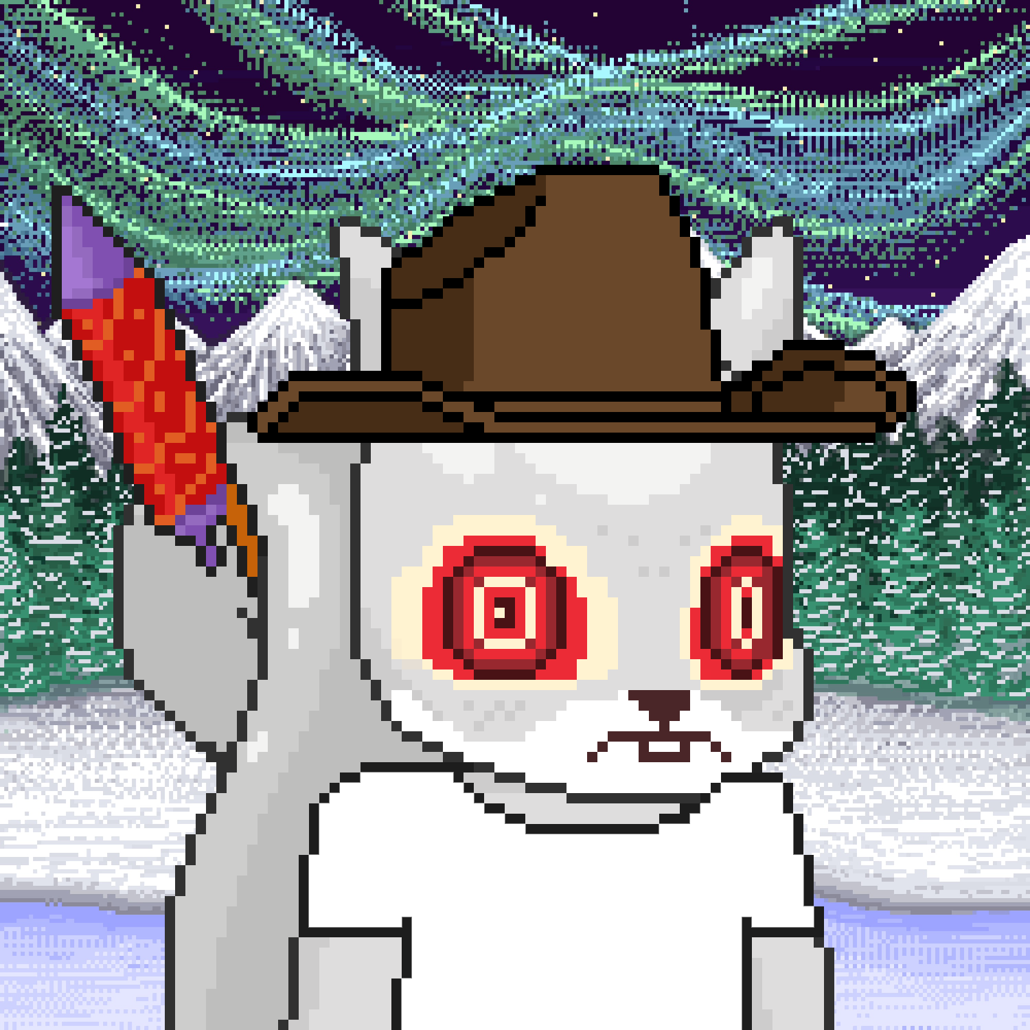 Pixel Squirrels #174 NFT on Algorand