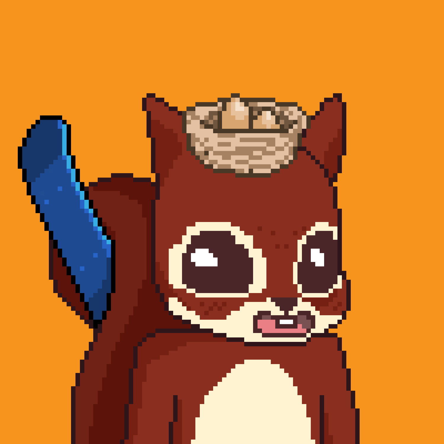 Pixel Squirrels #1746 NFT on Algorand