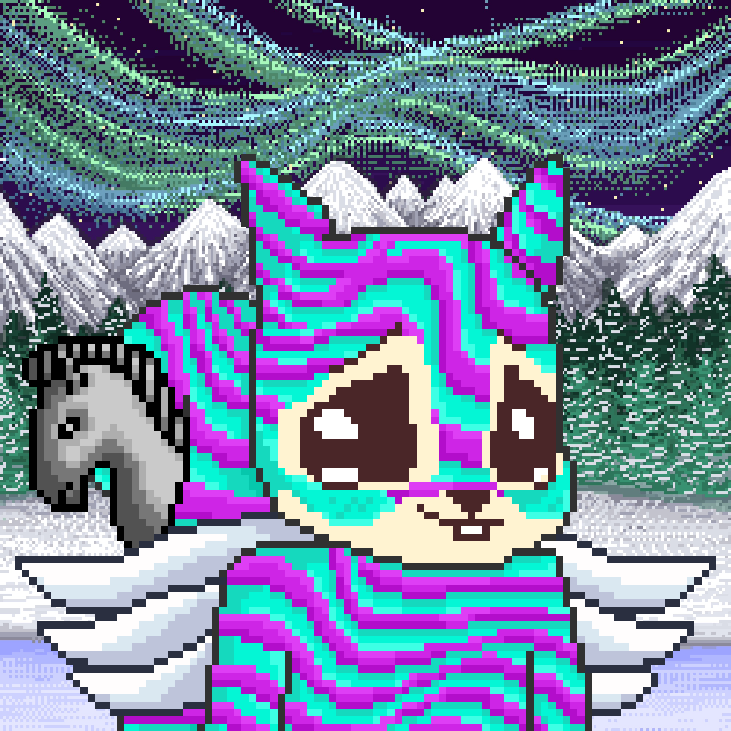 Pixel Squirrels #175 NFT on Algorand