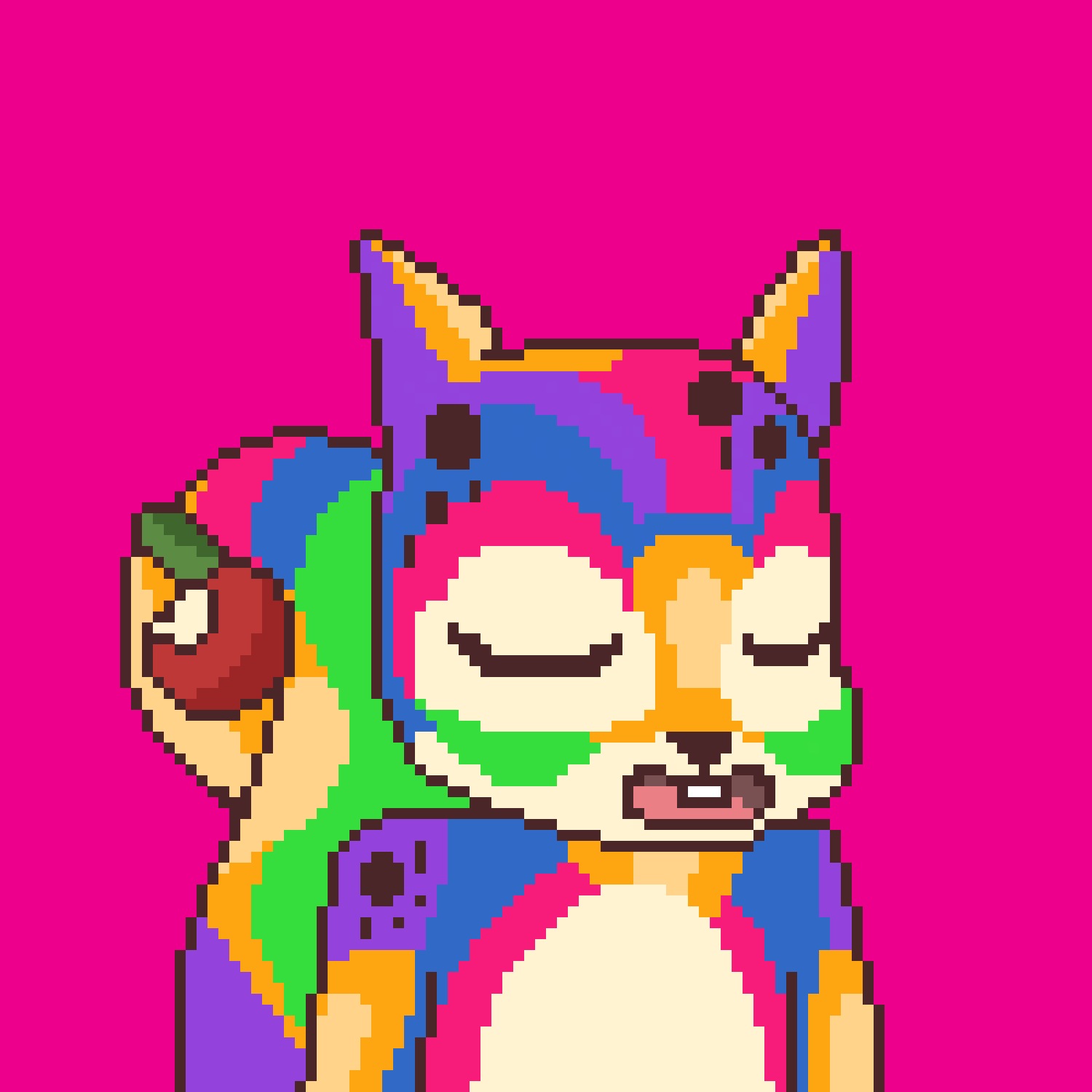 Pixel Squirrels #1751 NFT on Algorand