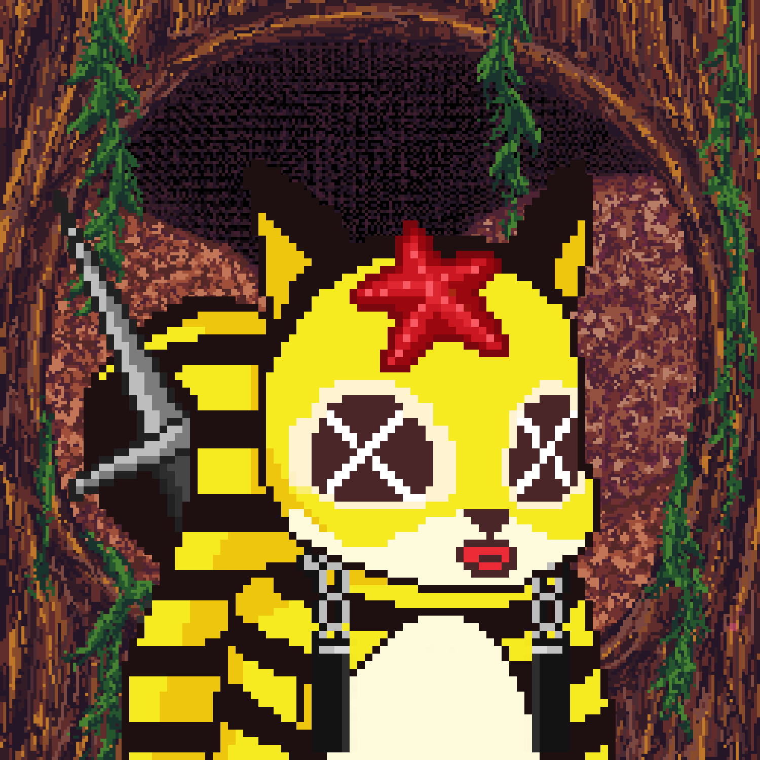 Pixel Squirrels #1755 NFT on Algorand