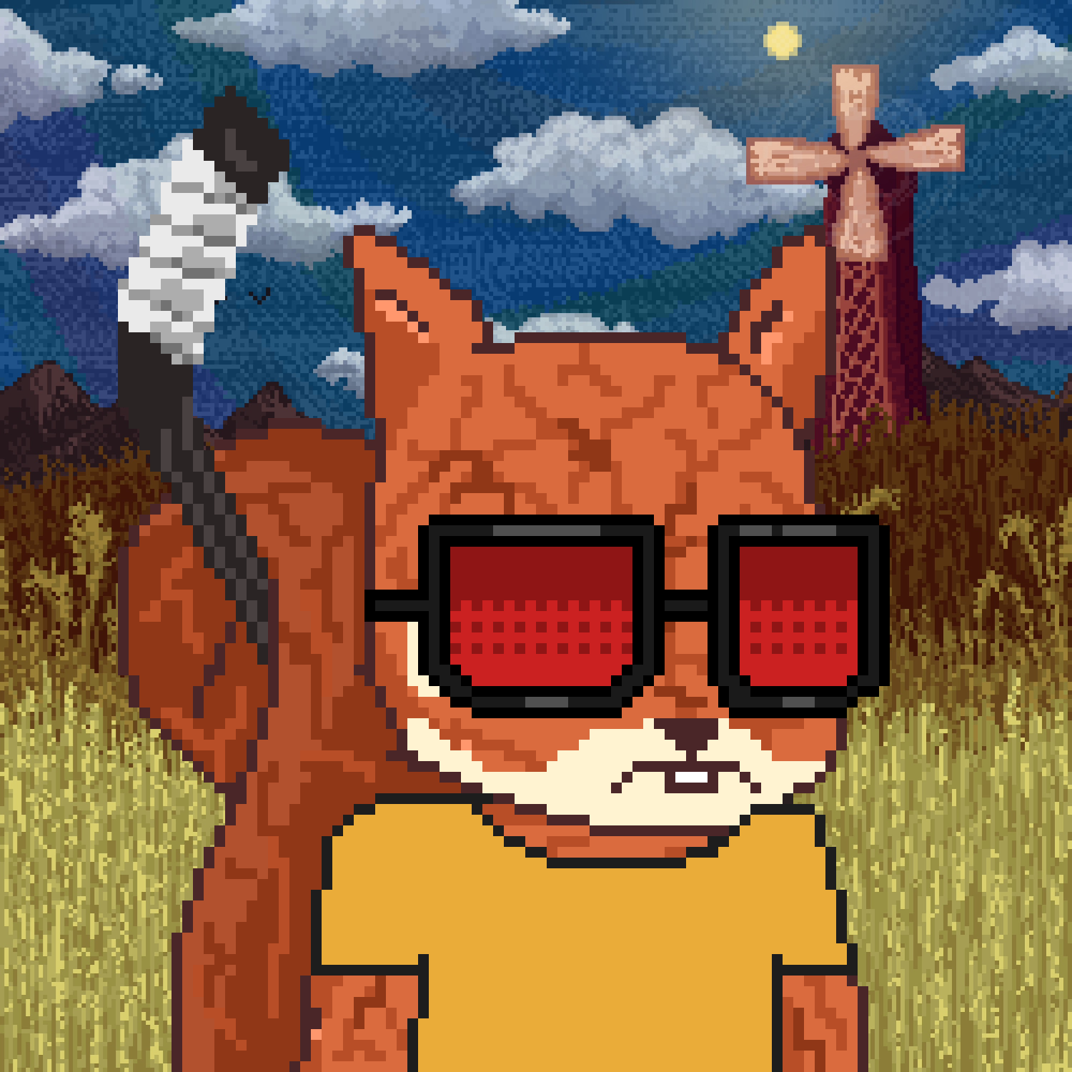 Pixel Squirrels #1785 NFT on Algorand