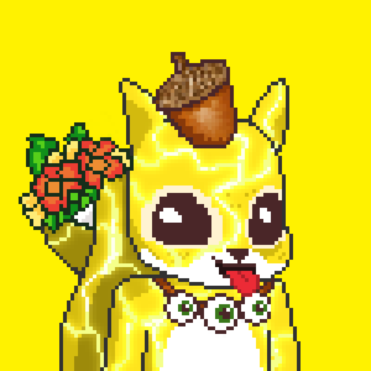 Pixel Squirrels #1803 NFT on Algorand