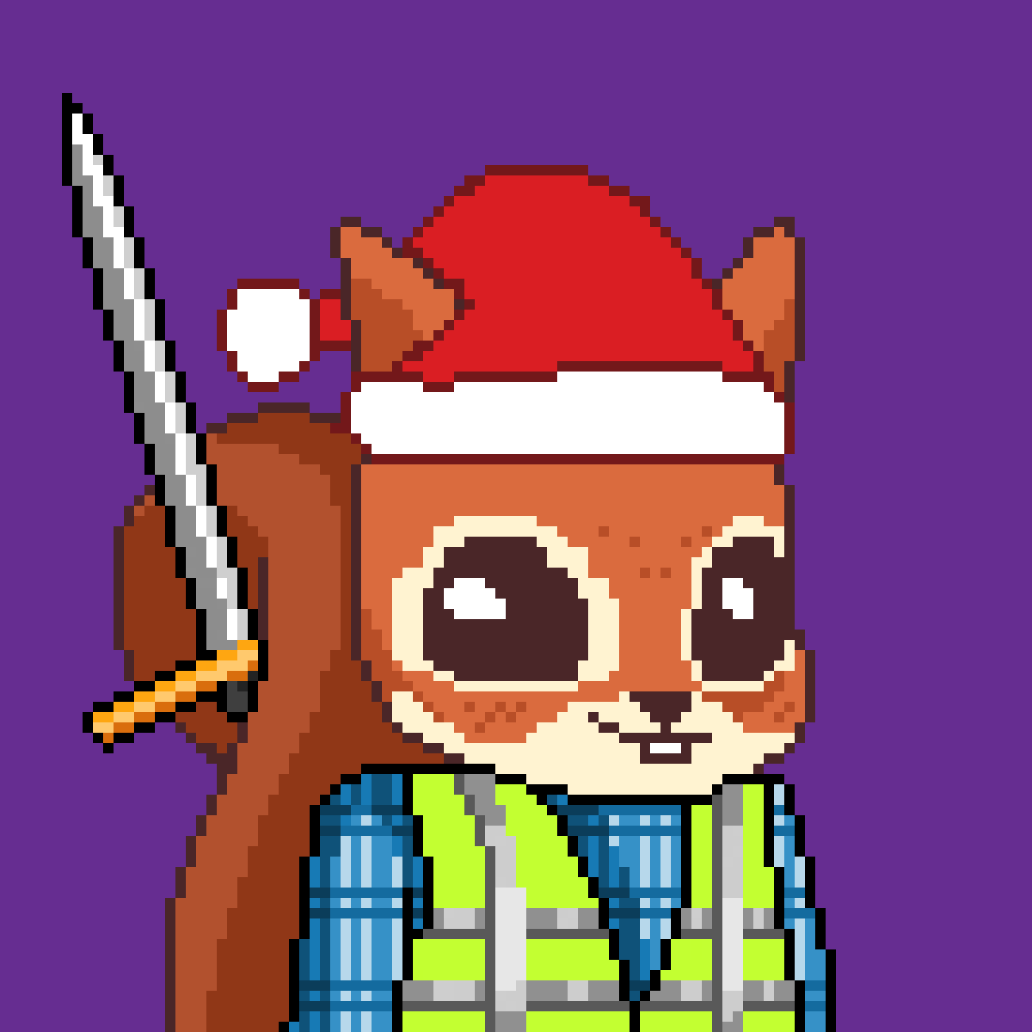 Pixel Squirrels #1805 NFT on Algorand