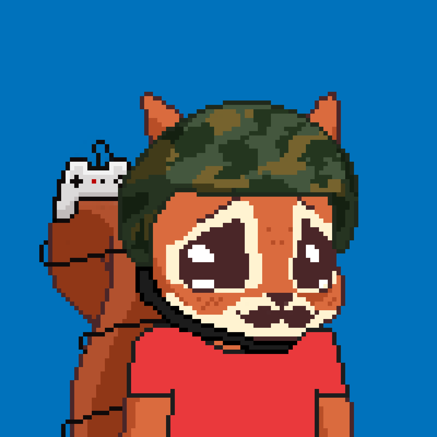 Pixel Squirrels #1806 NFT on Algorand