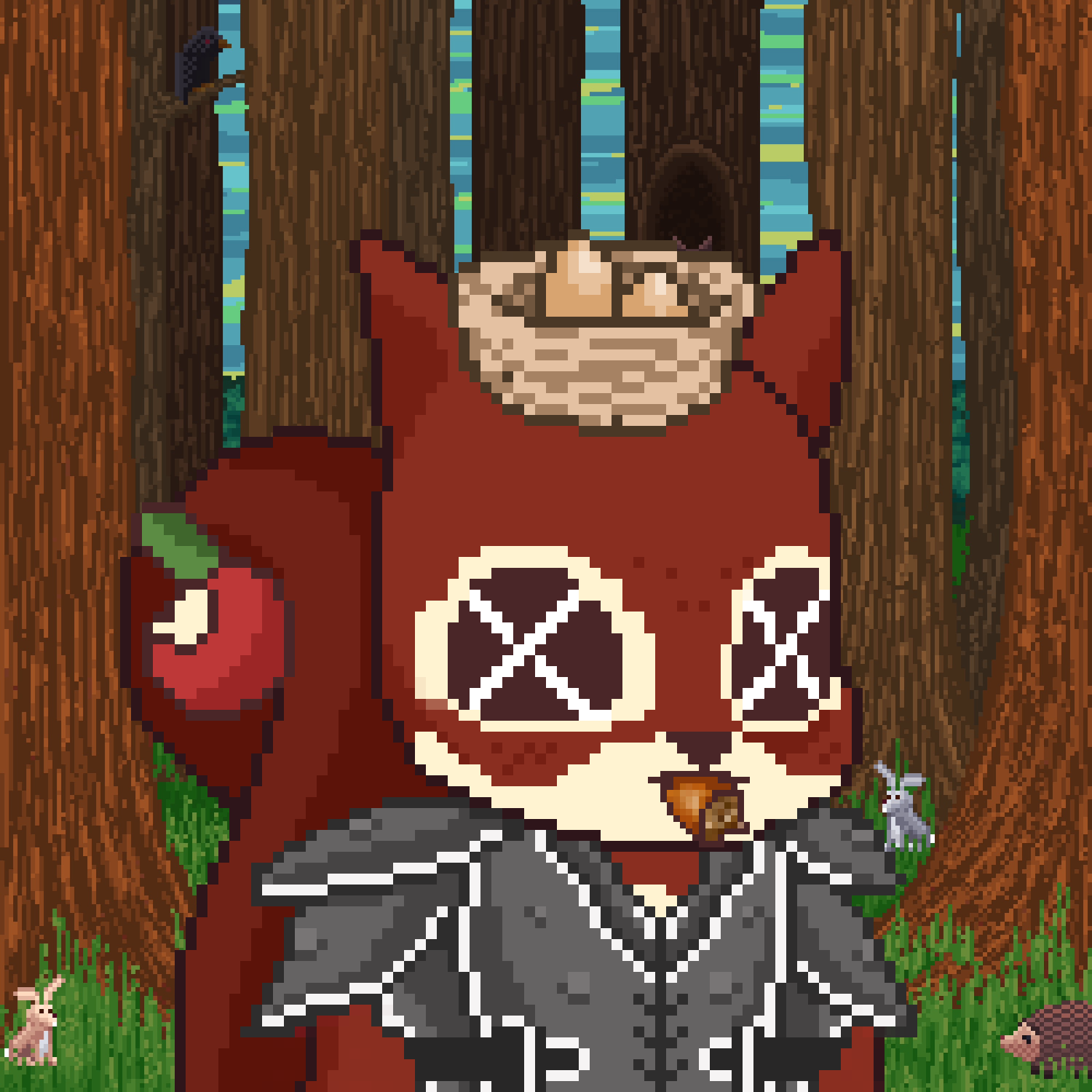 Pixel Squirrels #1808 NFT on Algorand