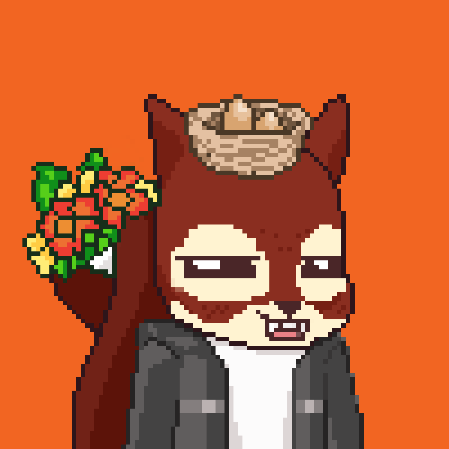 Pixel Squirrels #1809 NFT on Algorand