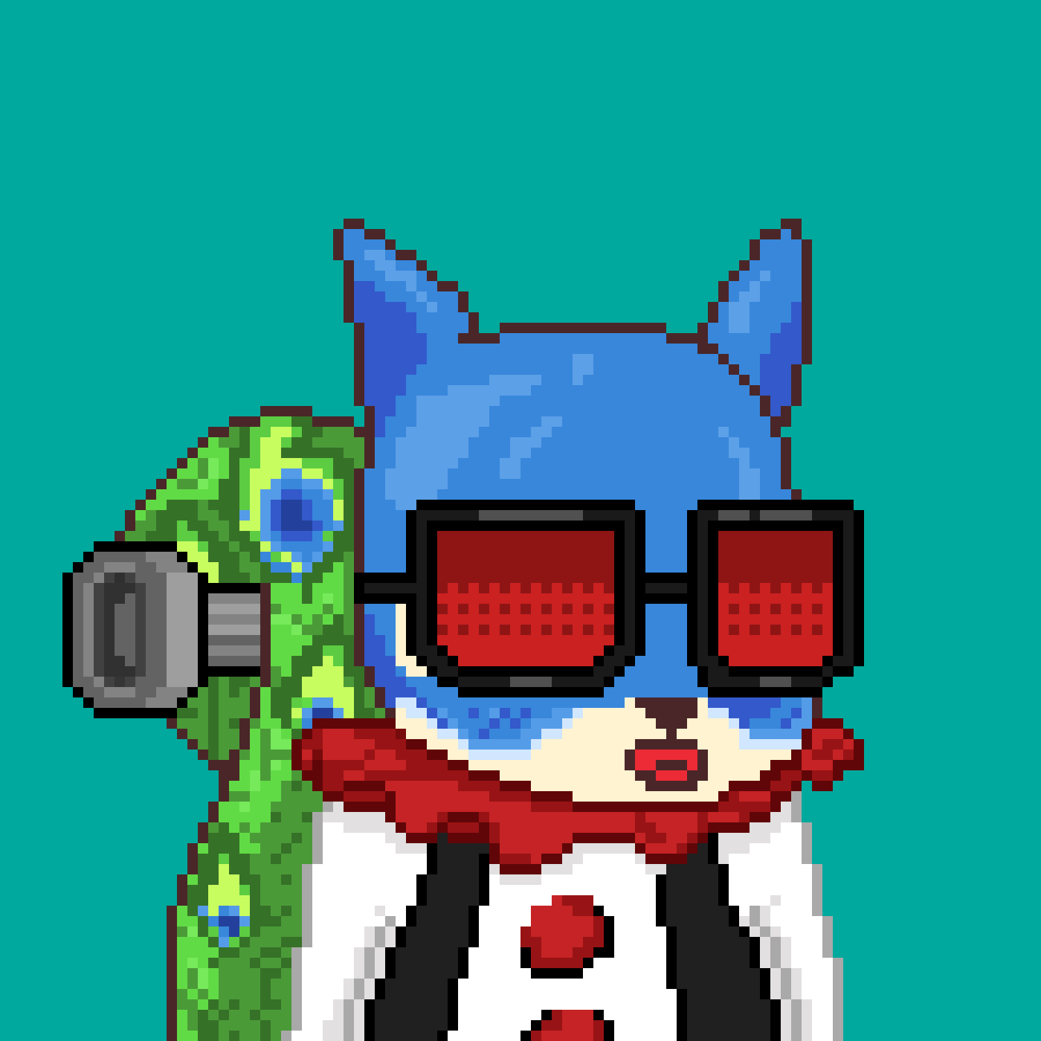 Pixel Squirrels #182 NFT on Algorand