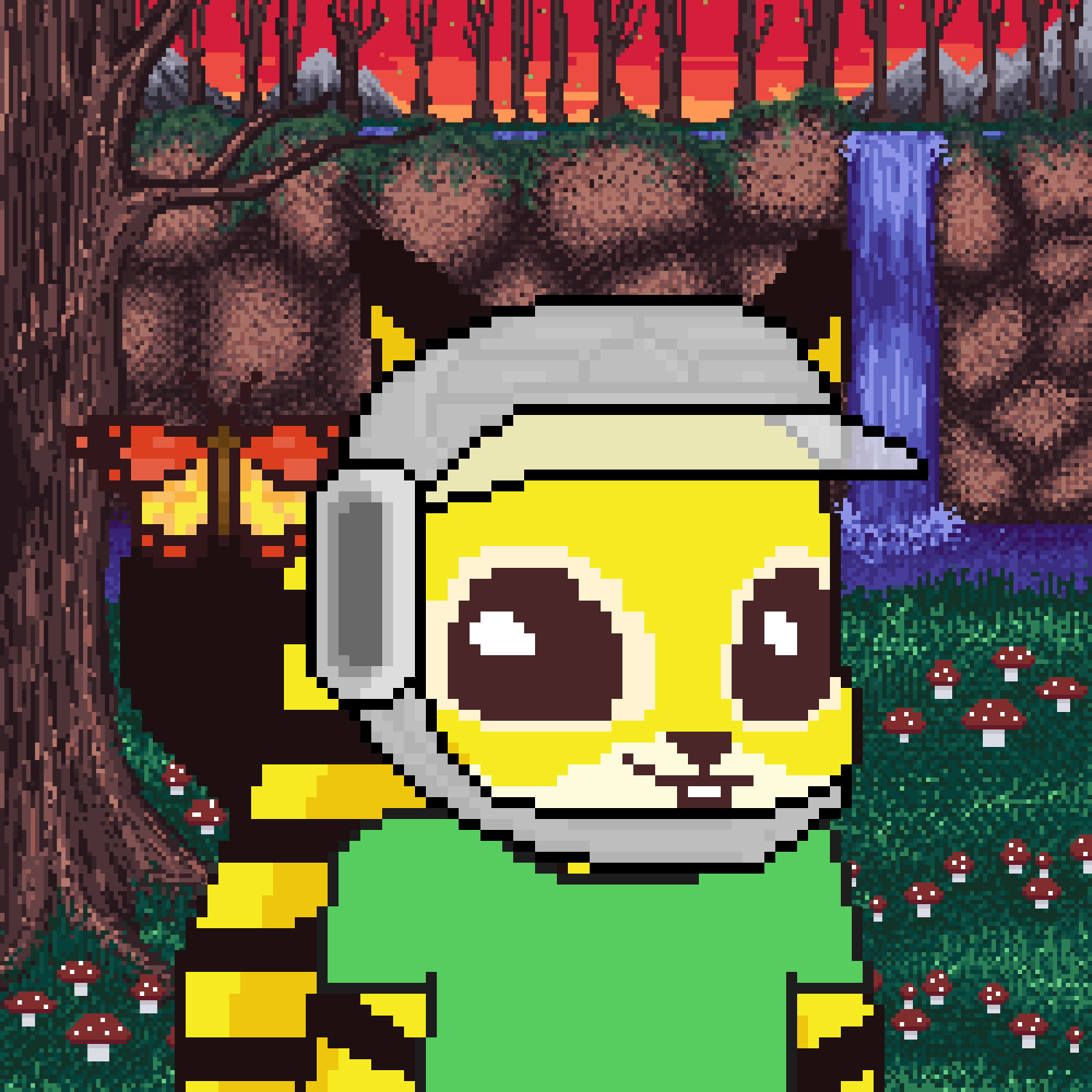 Pixel Squirrels #1822 NFT on Algorand