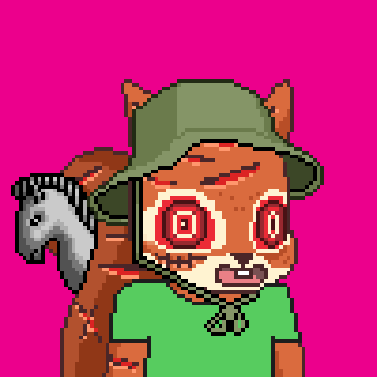 Pixel Squirrels #1826 NFT on Algorand