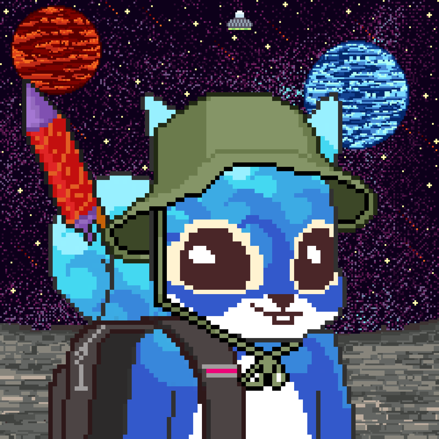 Pixel Squirrels #1833 NFT on Algorand