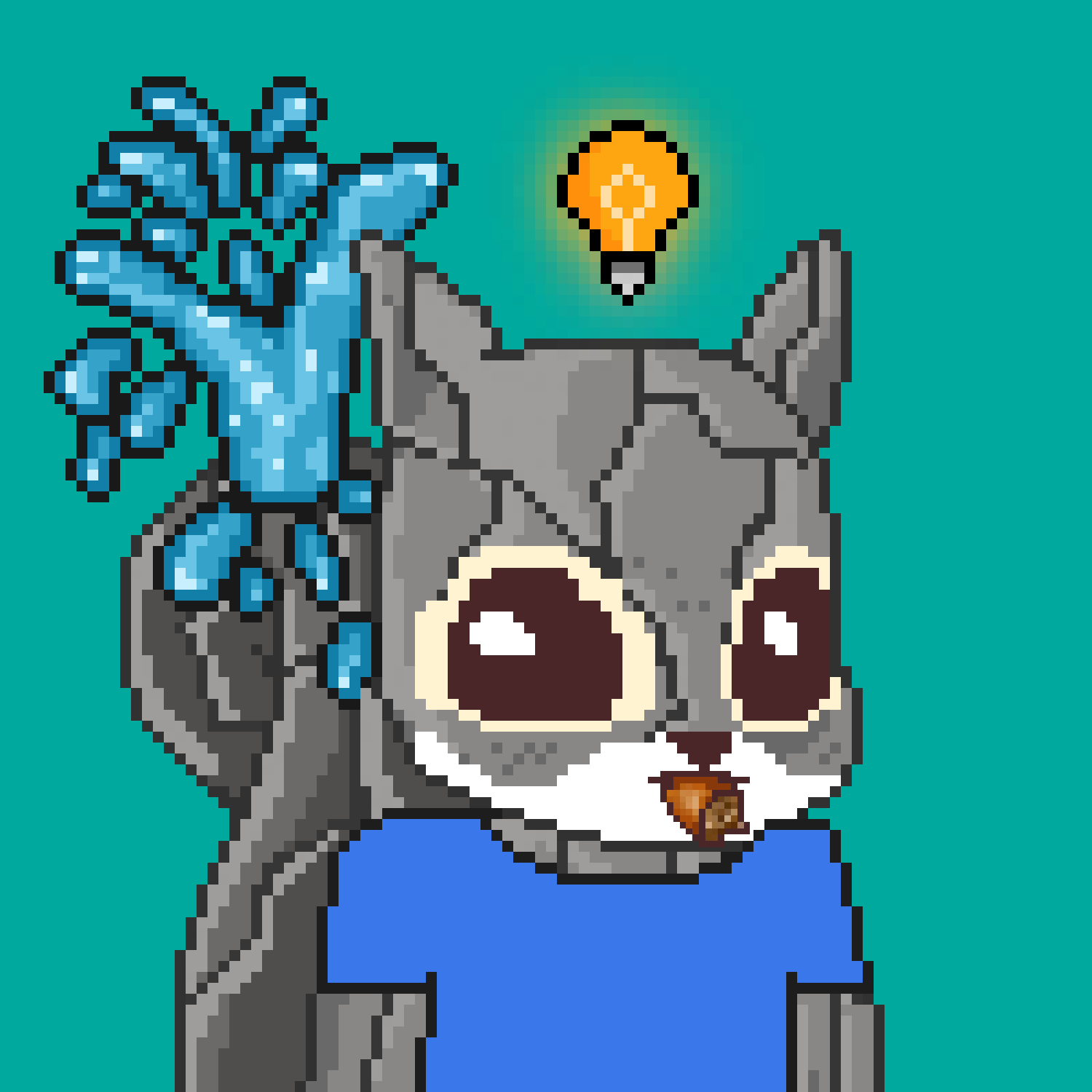 Pixel Squirrels #185 NFT on Algorand