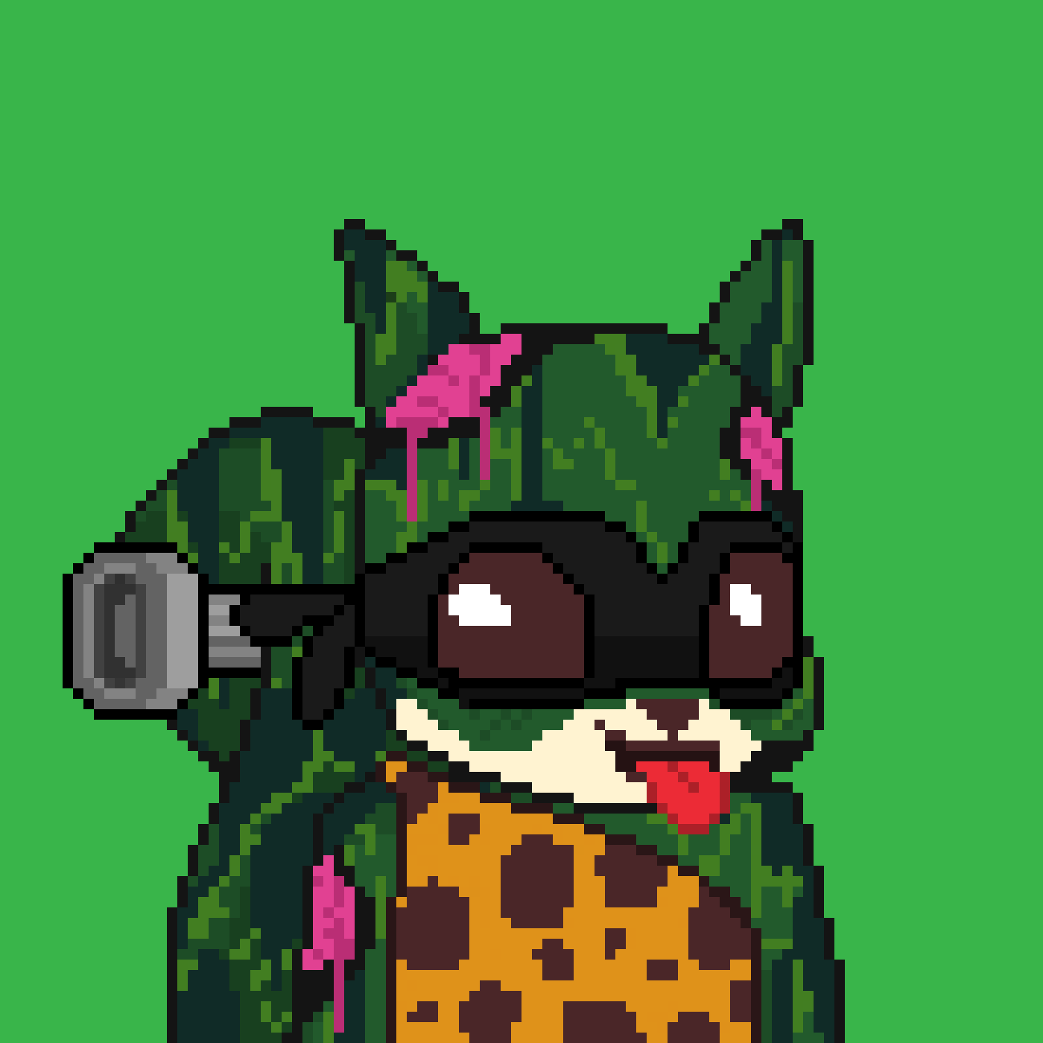 Pixel Squirrels #1854 NFT on Algorand