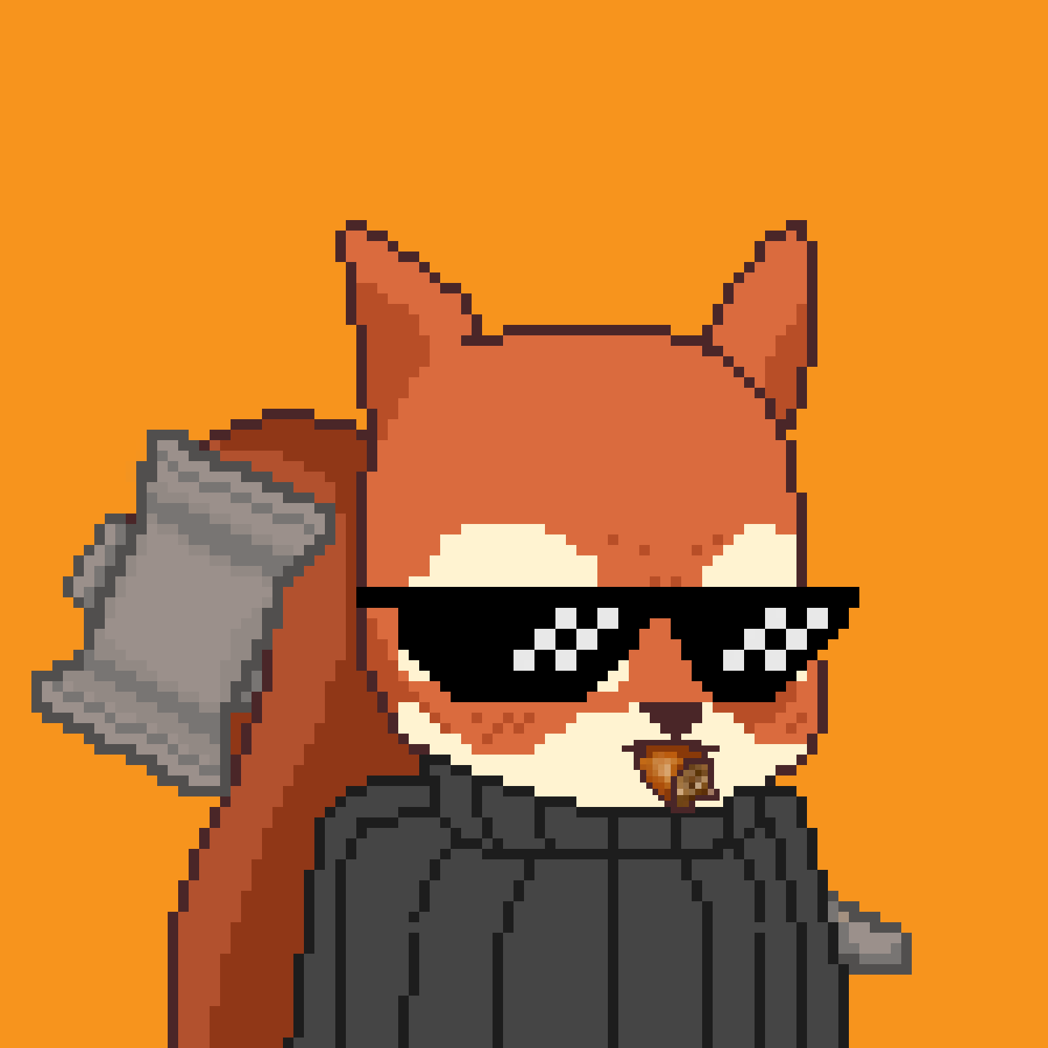 Pixel Squirrels #1857 NFT on Algorand