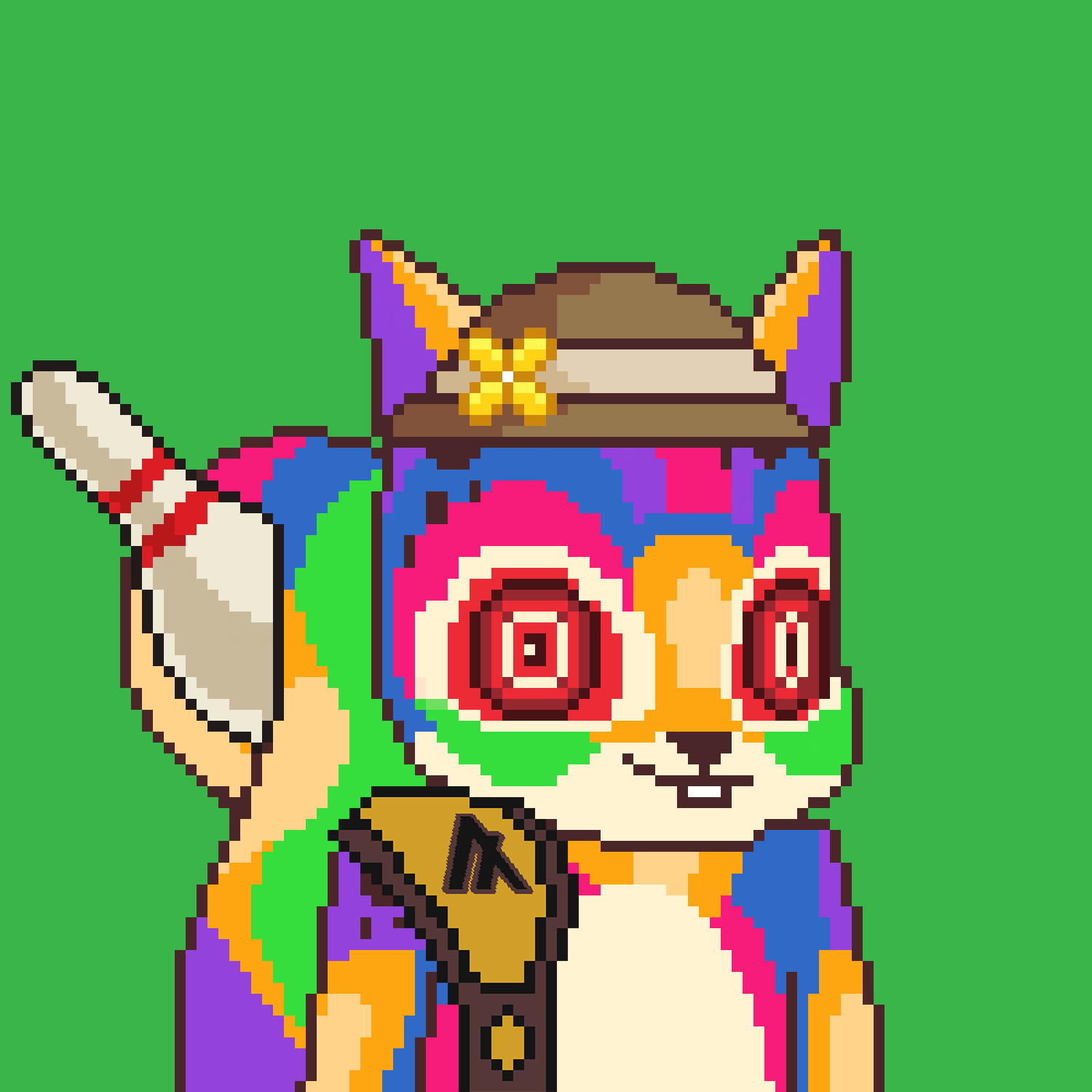 Pixel Squirrels #1861 NFT on Algorand