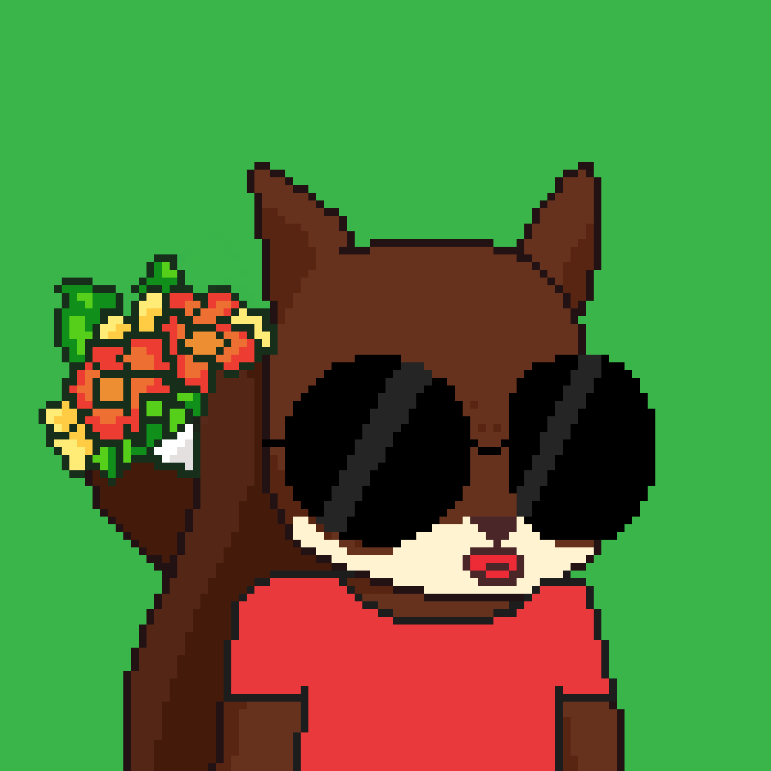 Pixel Squirrels #1878 NFT on Algorand