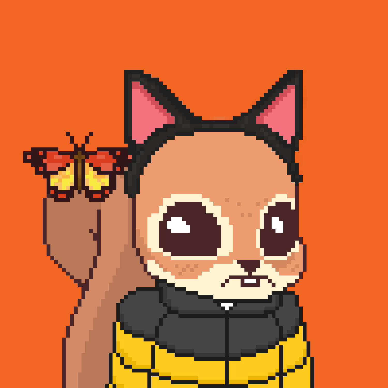 Pixel Squirrels #1887 NFT on Algorand