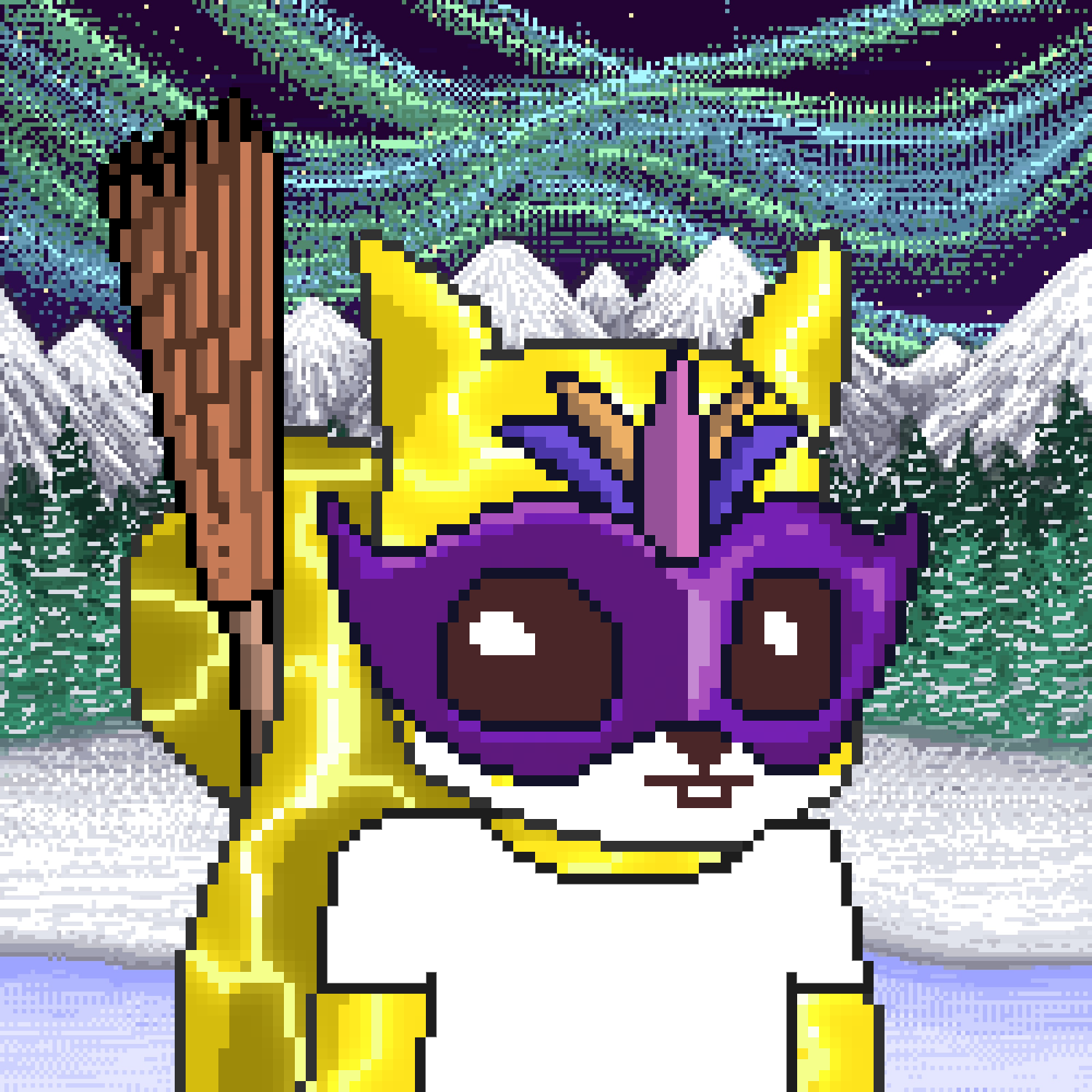 Pixel Squirrels #189 NFT on Algorand