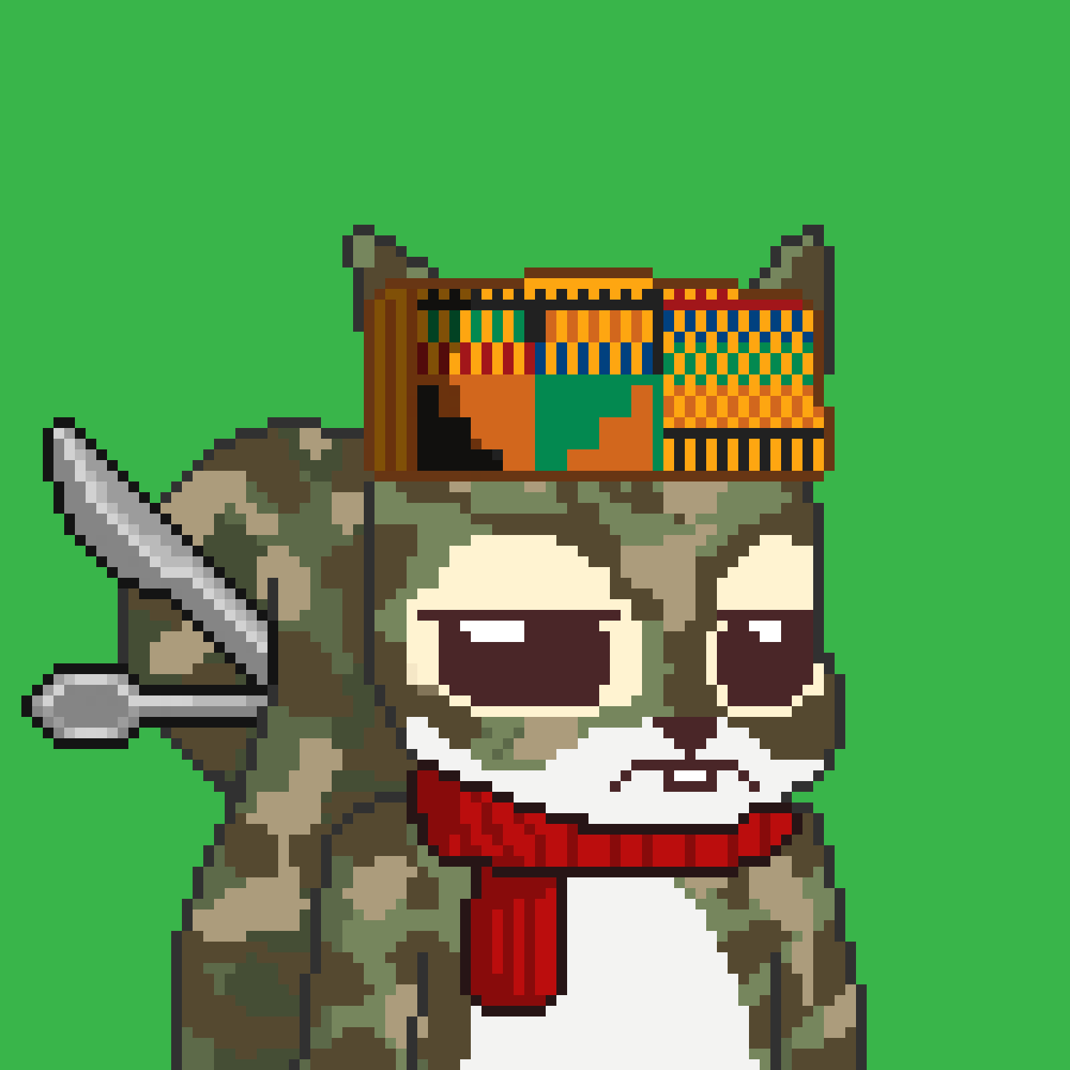 Pixel Squirrels #1894 NFT on Algorand