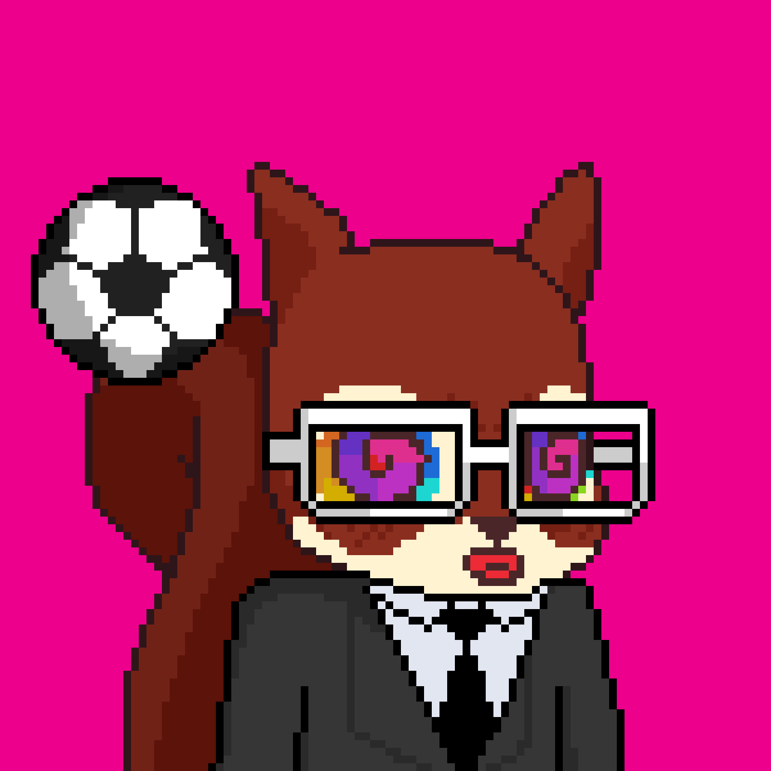 Pixel Squirrels #1906 NFT on Algorand