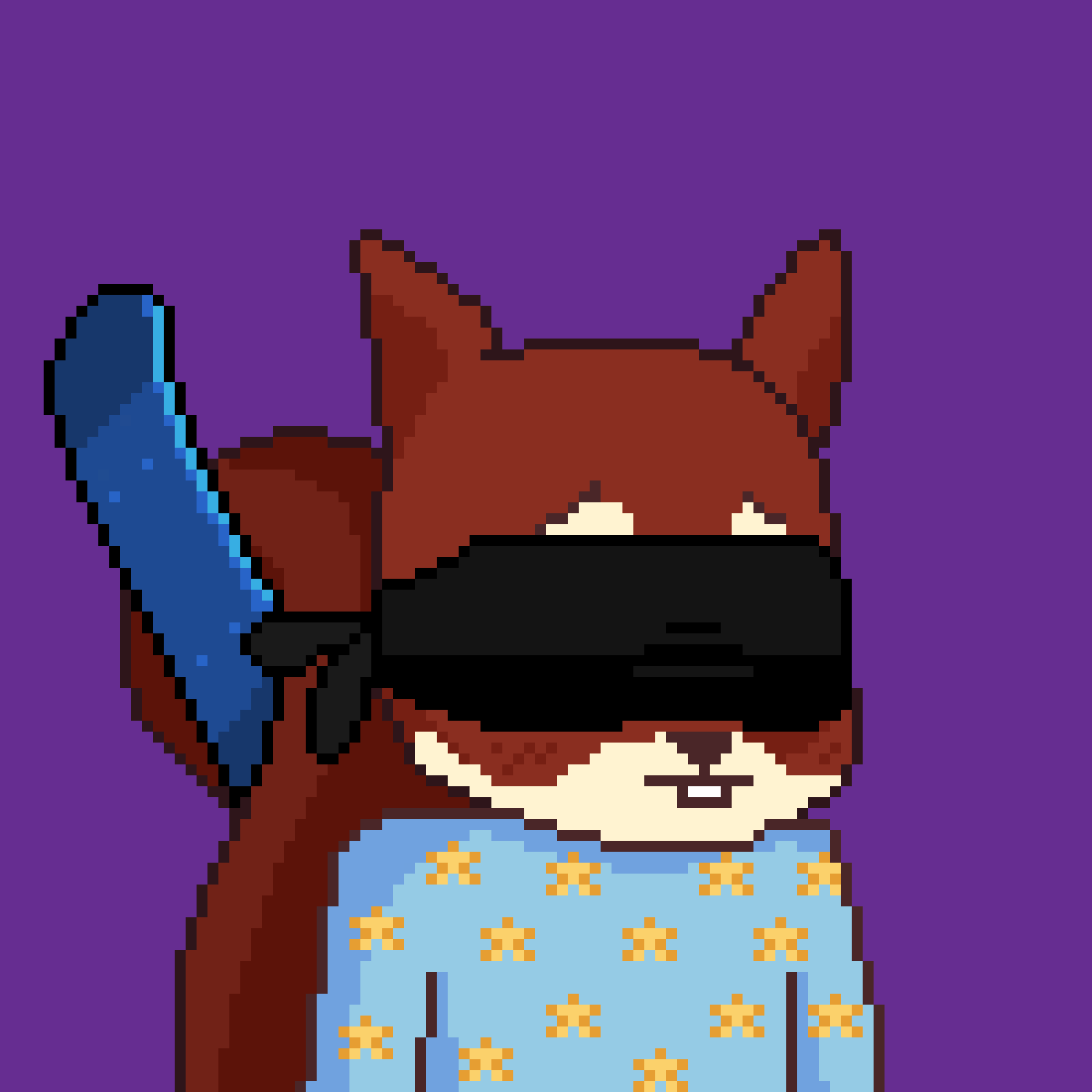 Pixel Squirrels #1913 NFT on Algorand