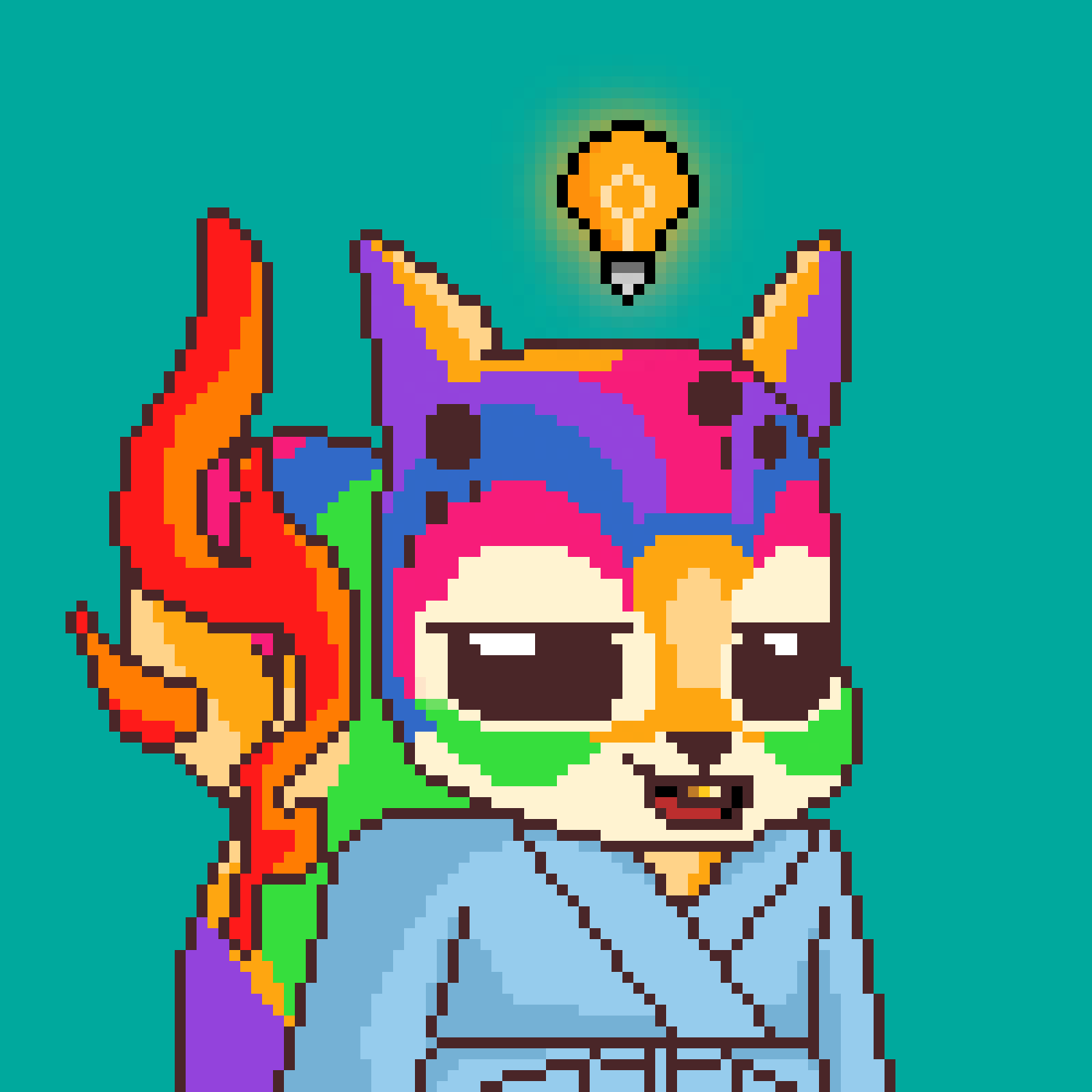 Pixel Squirrels #1917 NFT on Algorand