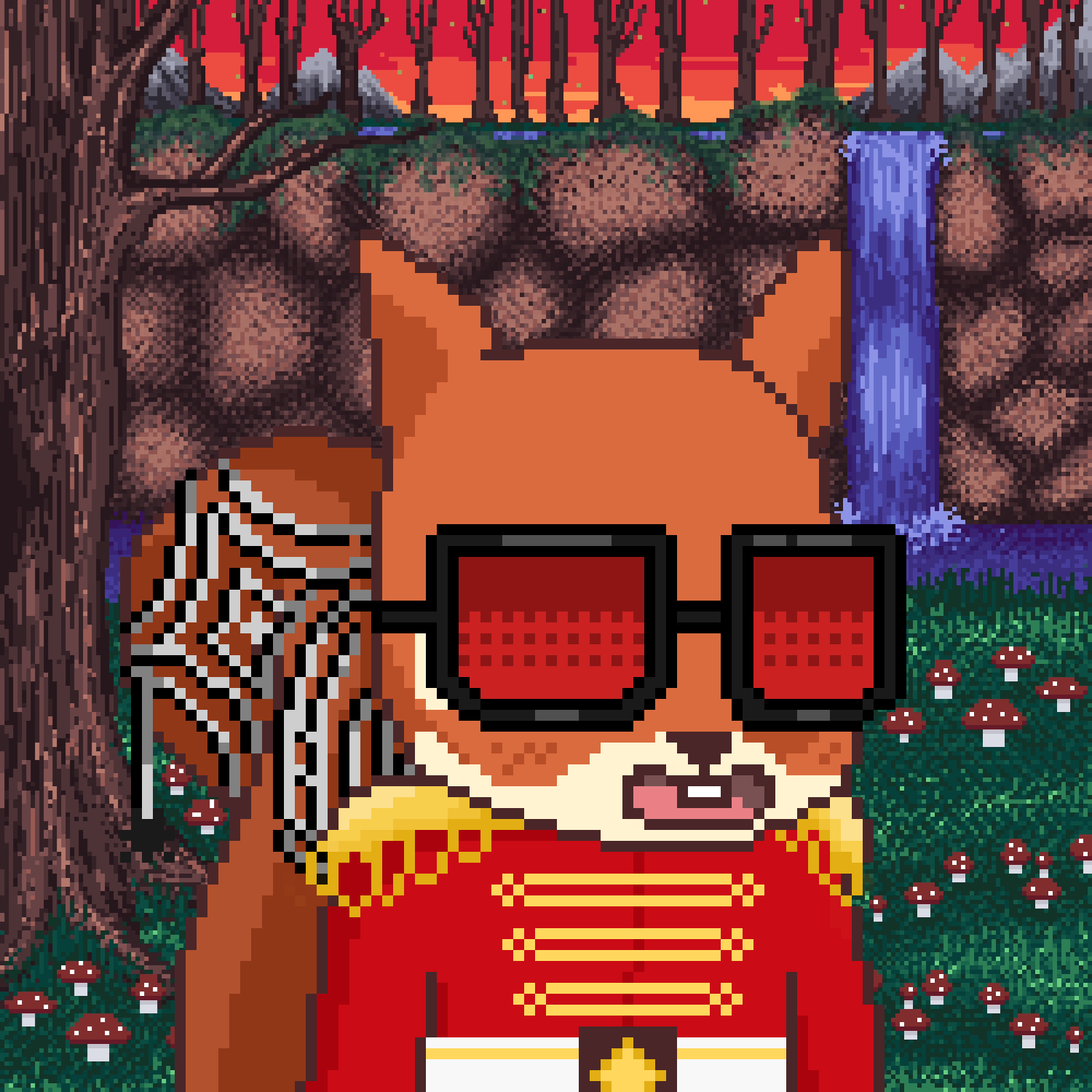 Pixel Squirrels #1926 NFT on Algorand