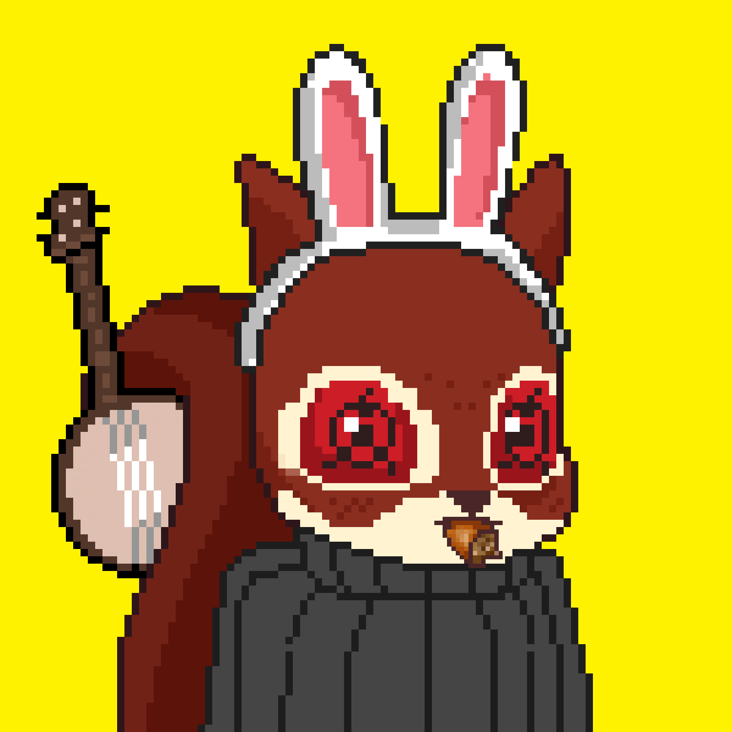 Pixel Squirrels #1928 NFT on Algorand