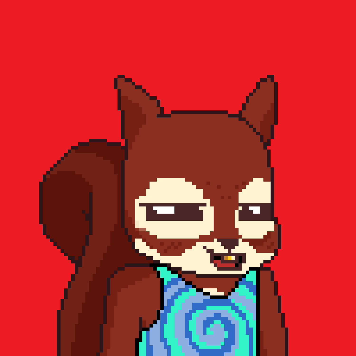 Pixel Squirrels #1934 NFT on Algorand