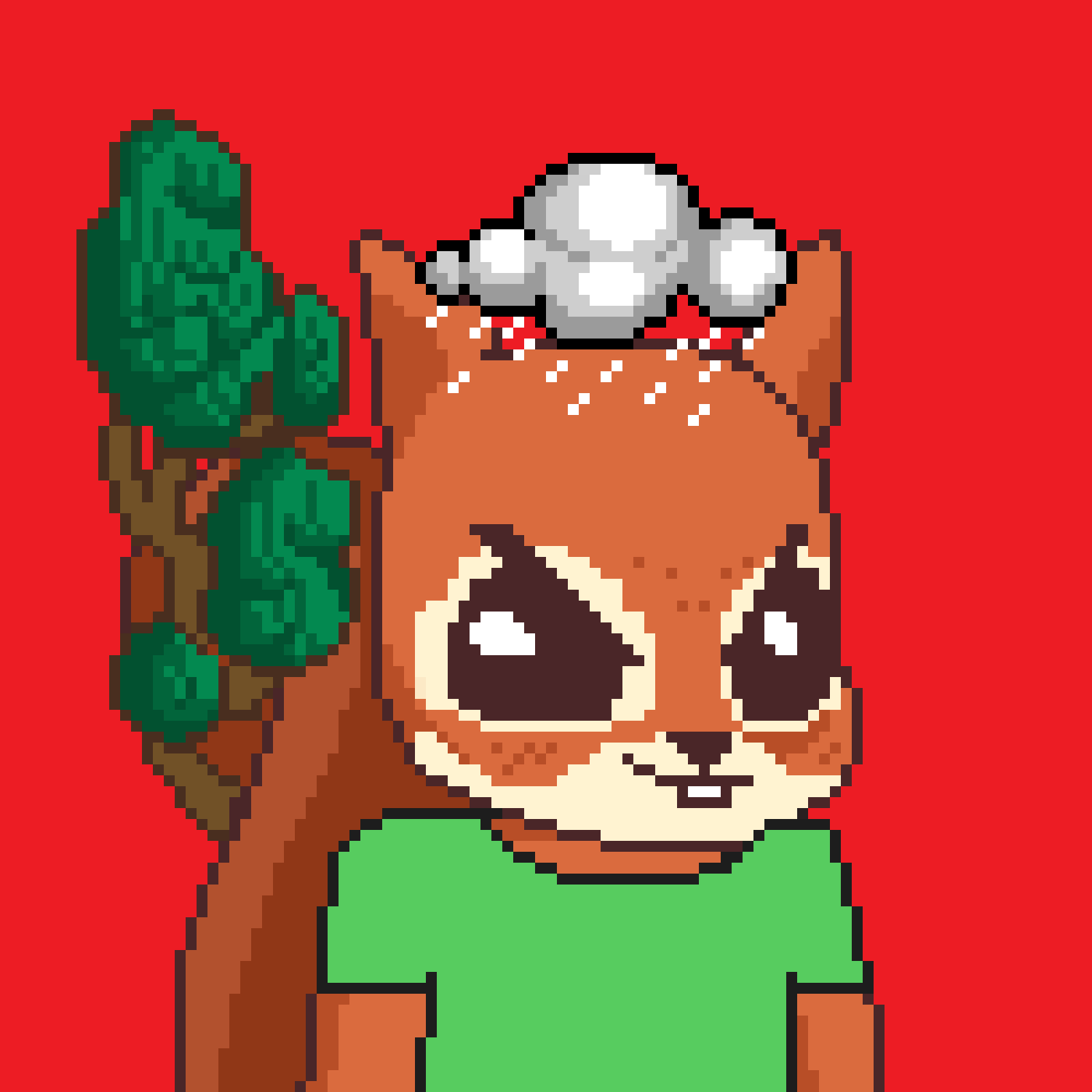 Pixel Squirrels #1938 NFT on Algorand