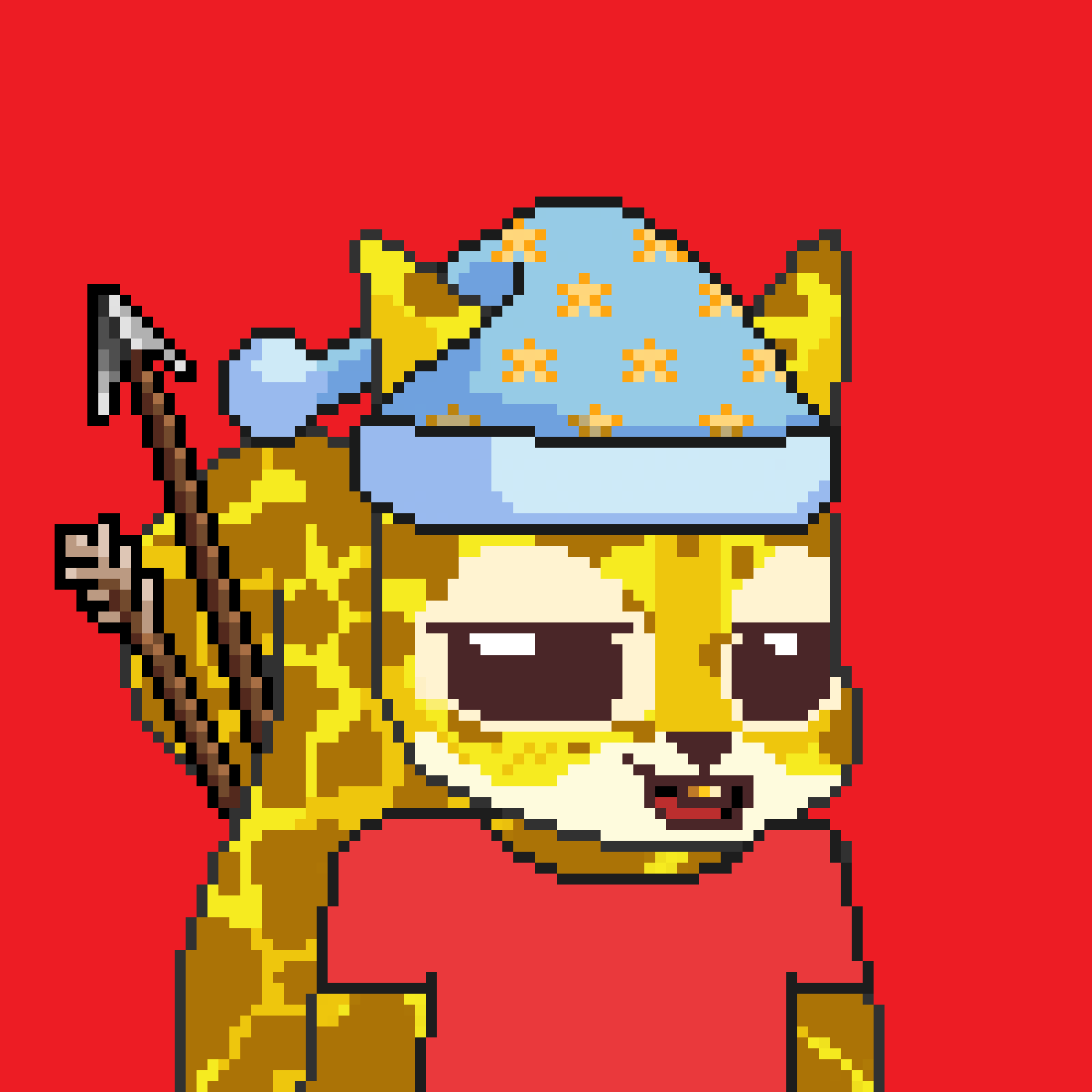 Pixel Squirrels #1947 NFT on Algorand