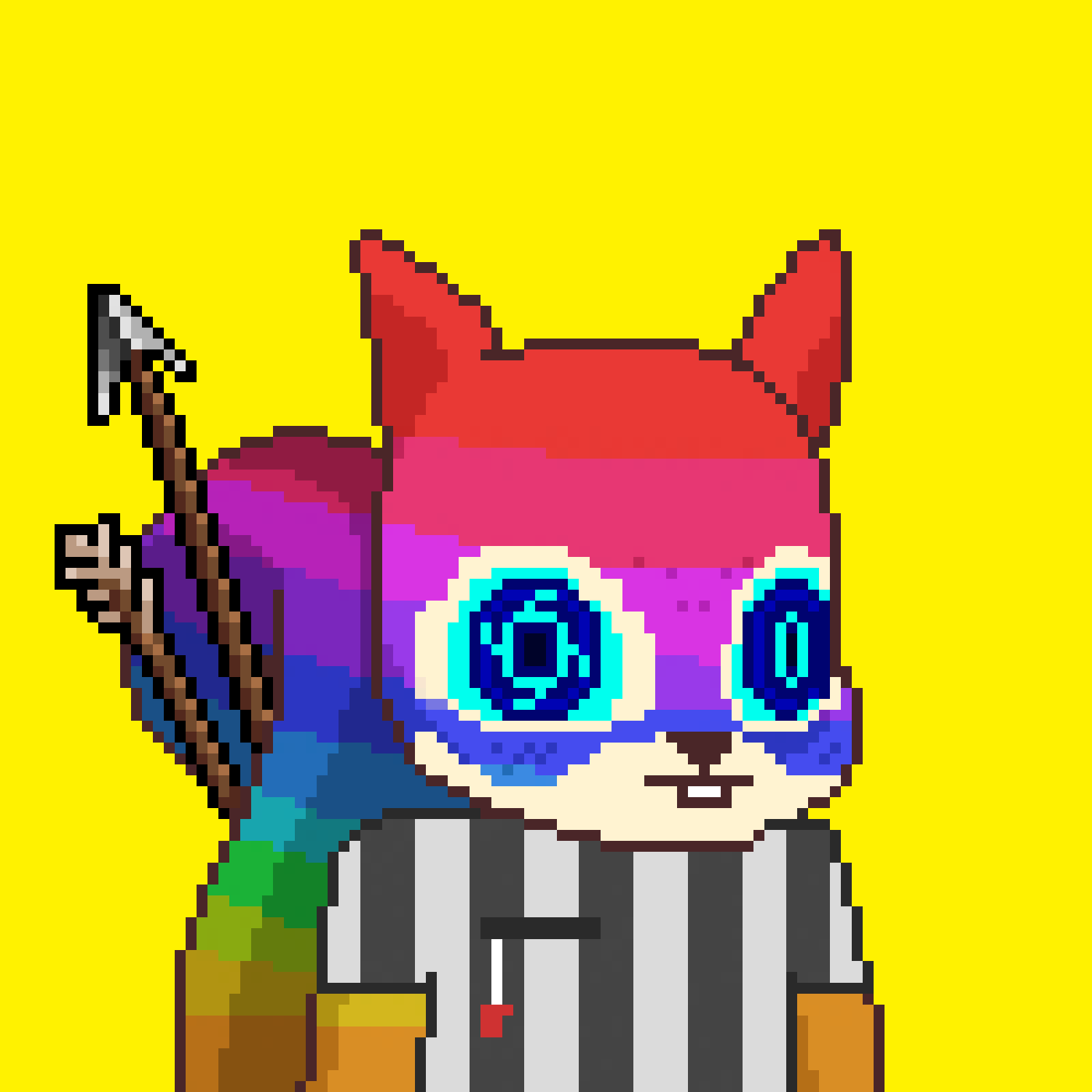 Pixel Squirrels #1954 NFT on Algorand