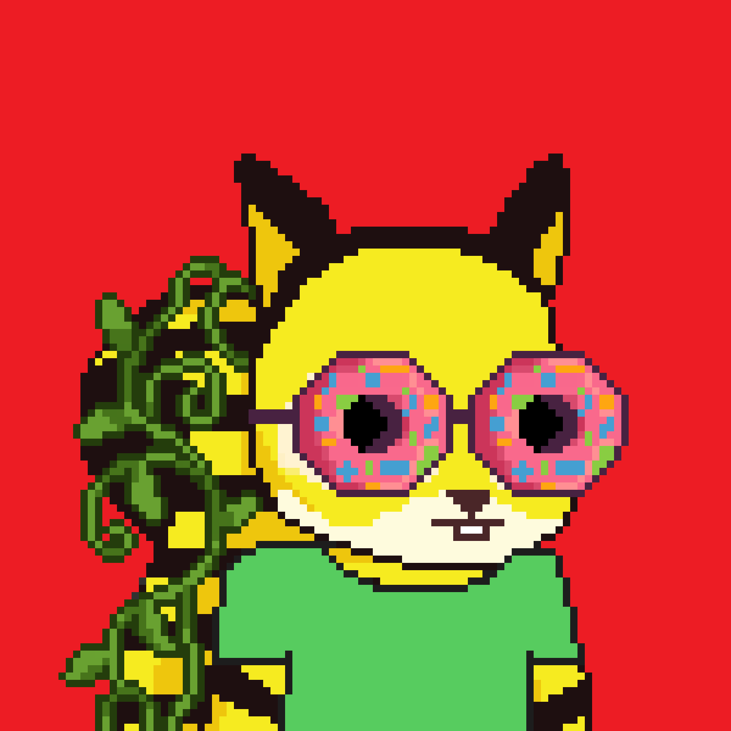 Pixel Squirrels #196 NFT on Algorand