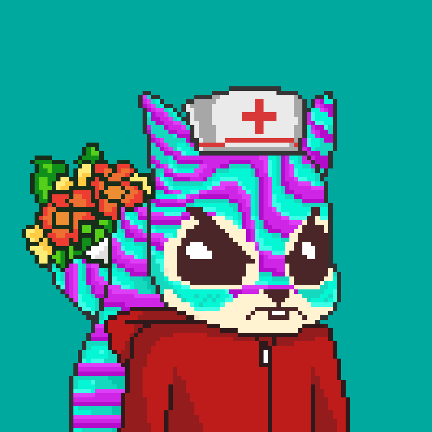 Pixel Squirrels #1969 NFT on Algorand