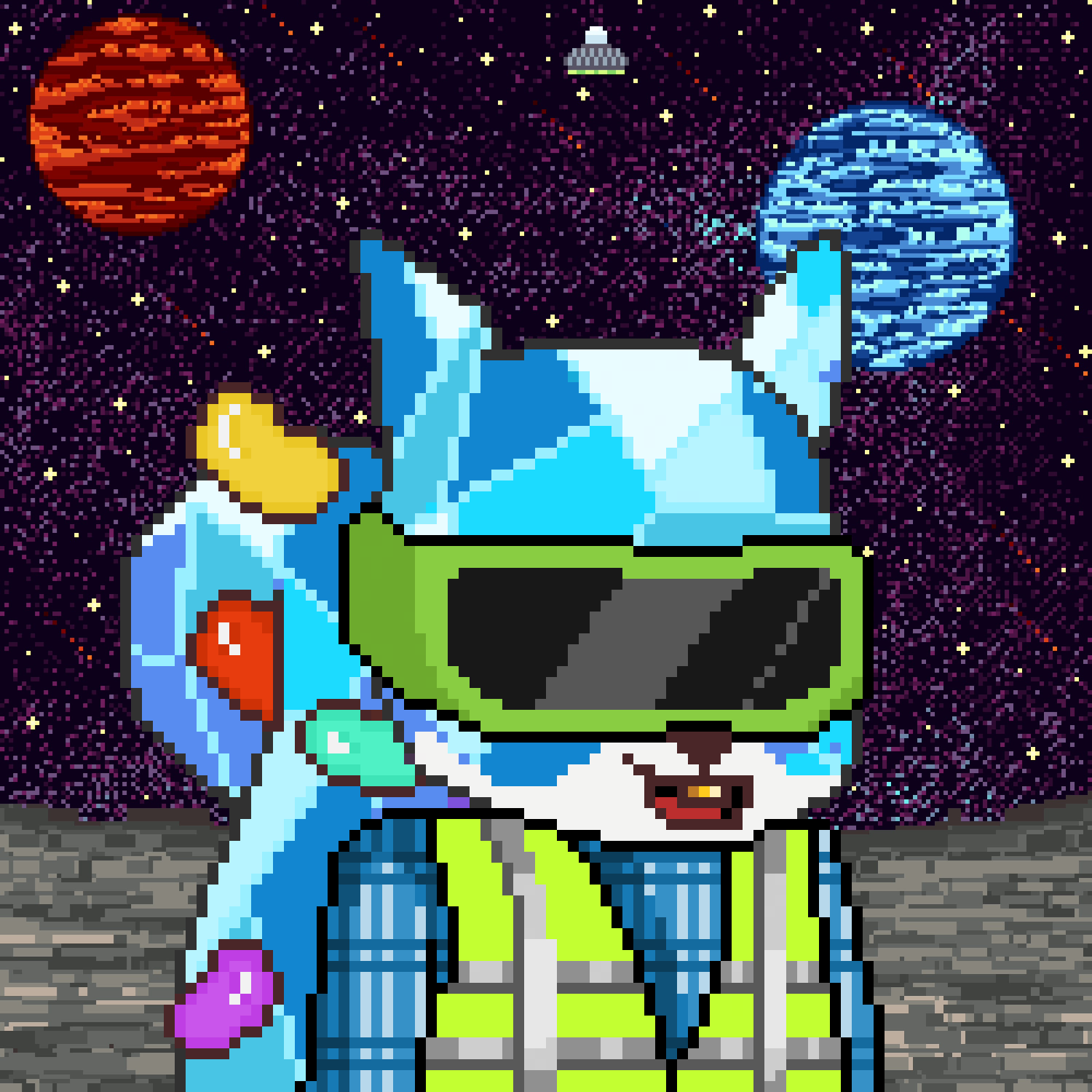 Pixel Squirrels #1972 NFT on Algorand