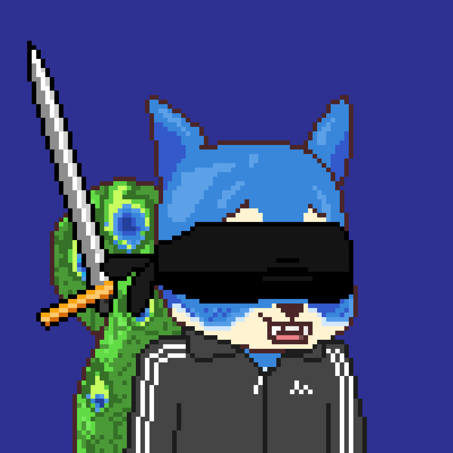 Pixel Squirrels #1976 NFT on Algorand