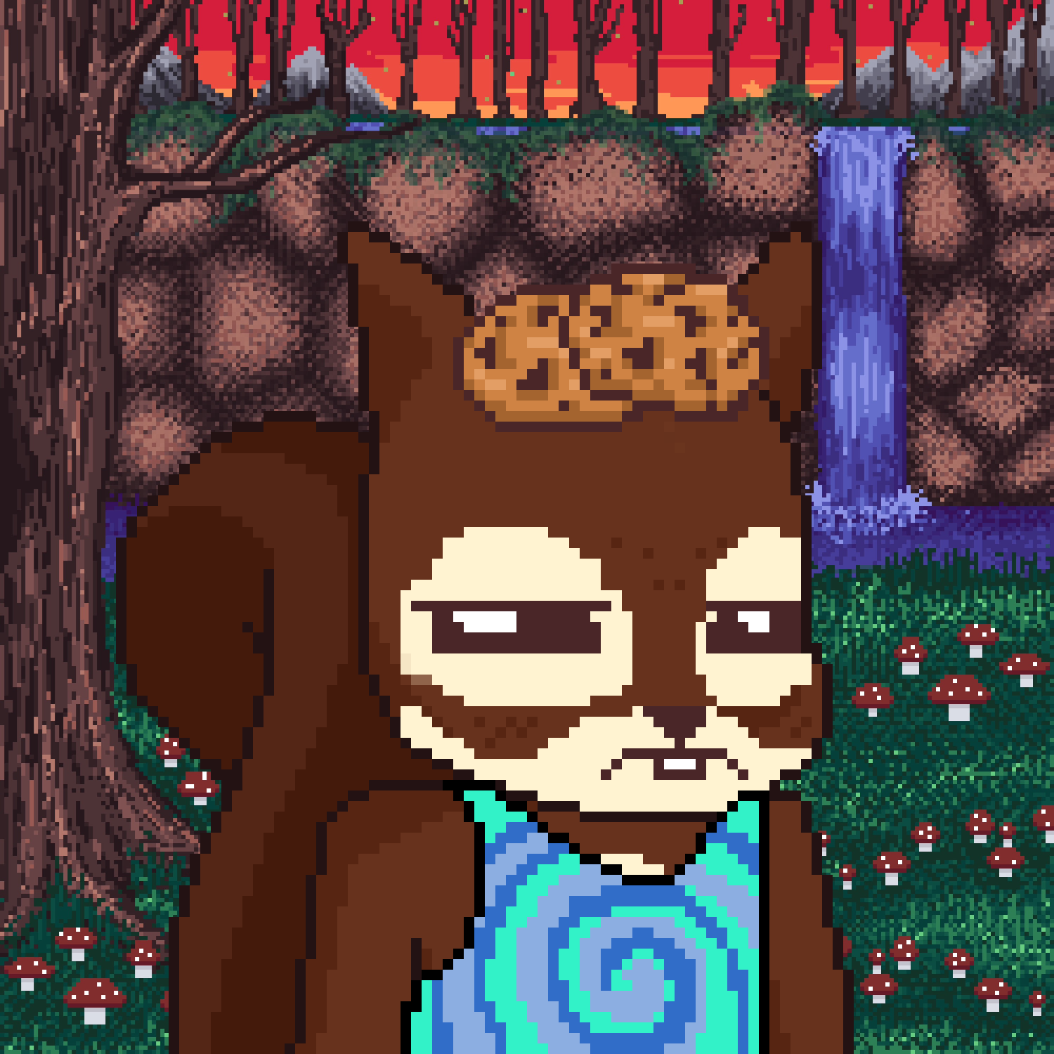 Pixel Squirrels #1994 NFT on Algorand